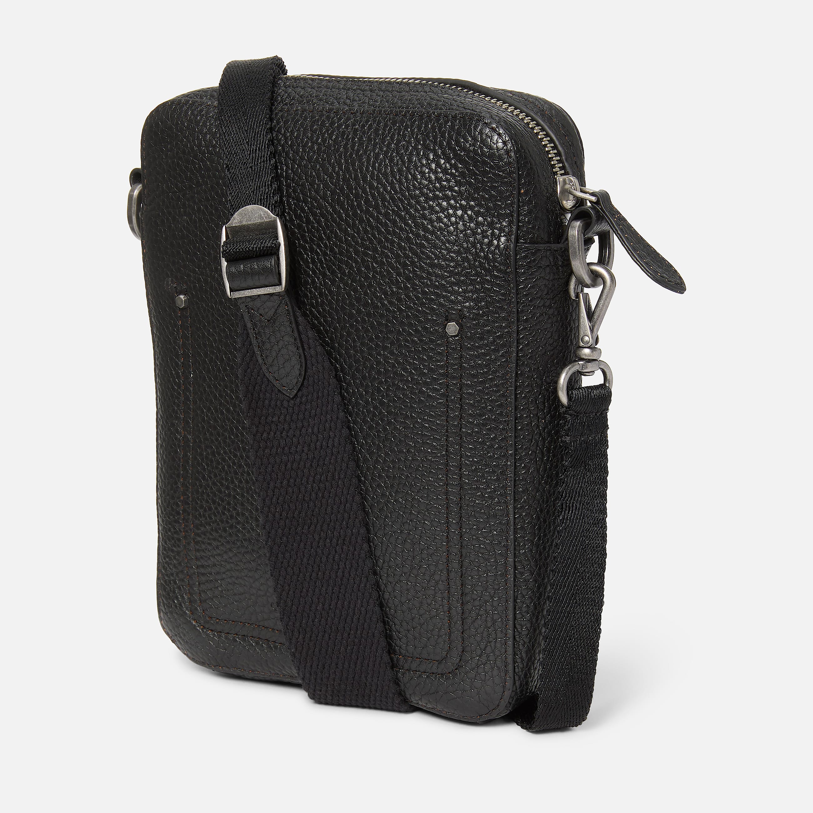 Tuckerman Leather Crossbody Bag in Black TBL Black ALT2