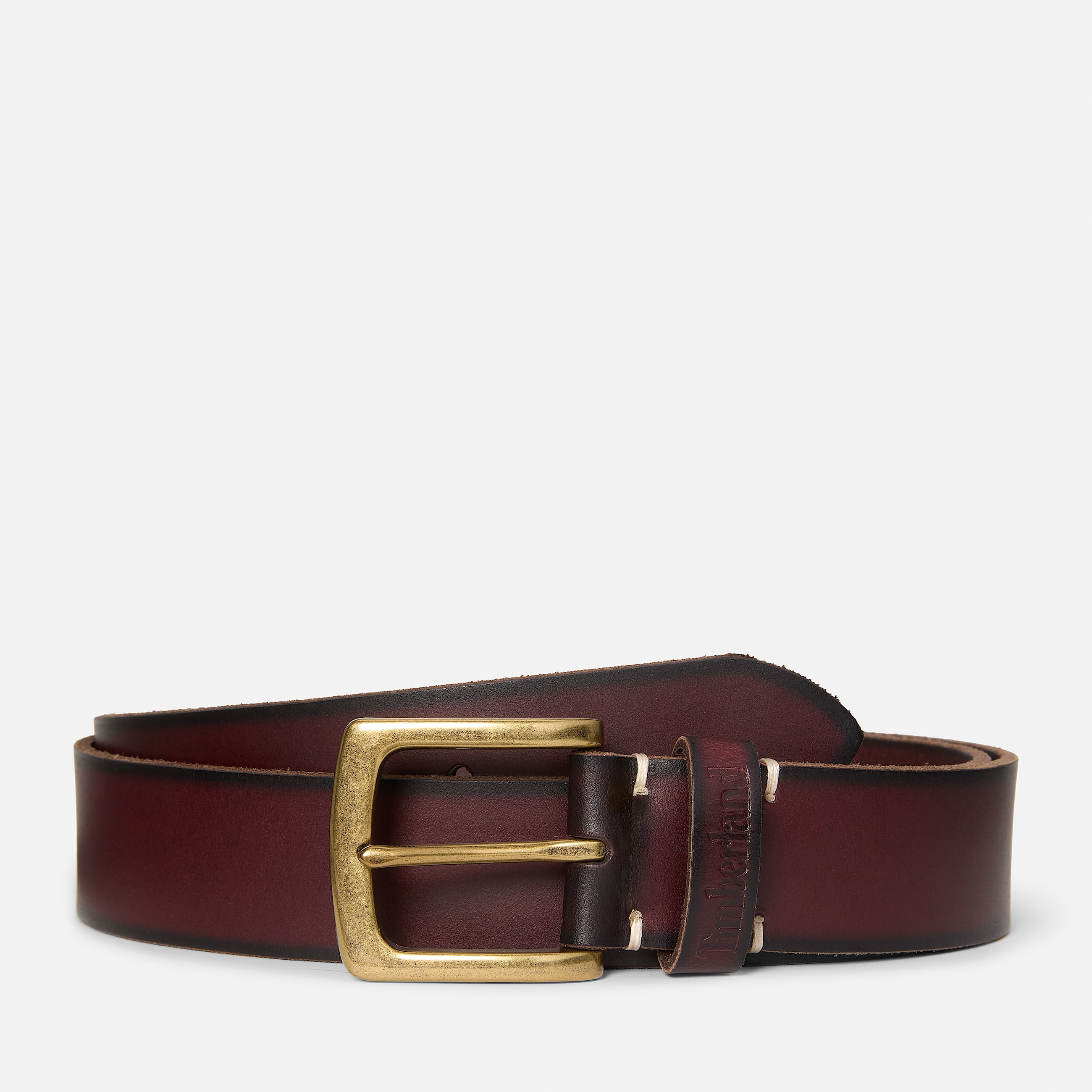 Ceinture en cuir robuste pour homme en marron fonc TBL marron HERO