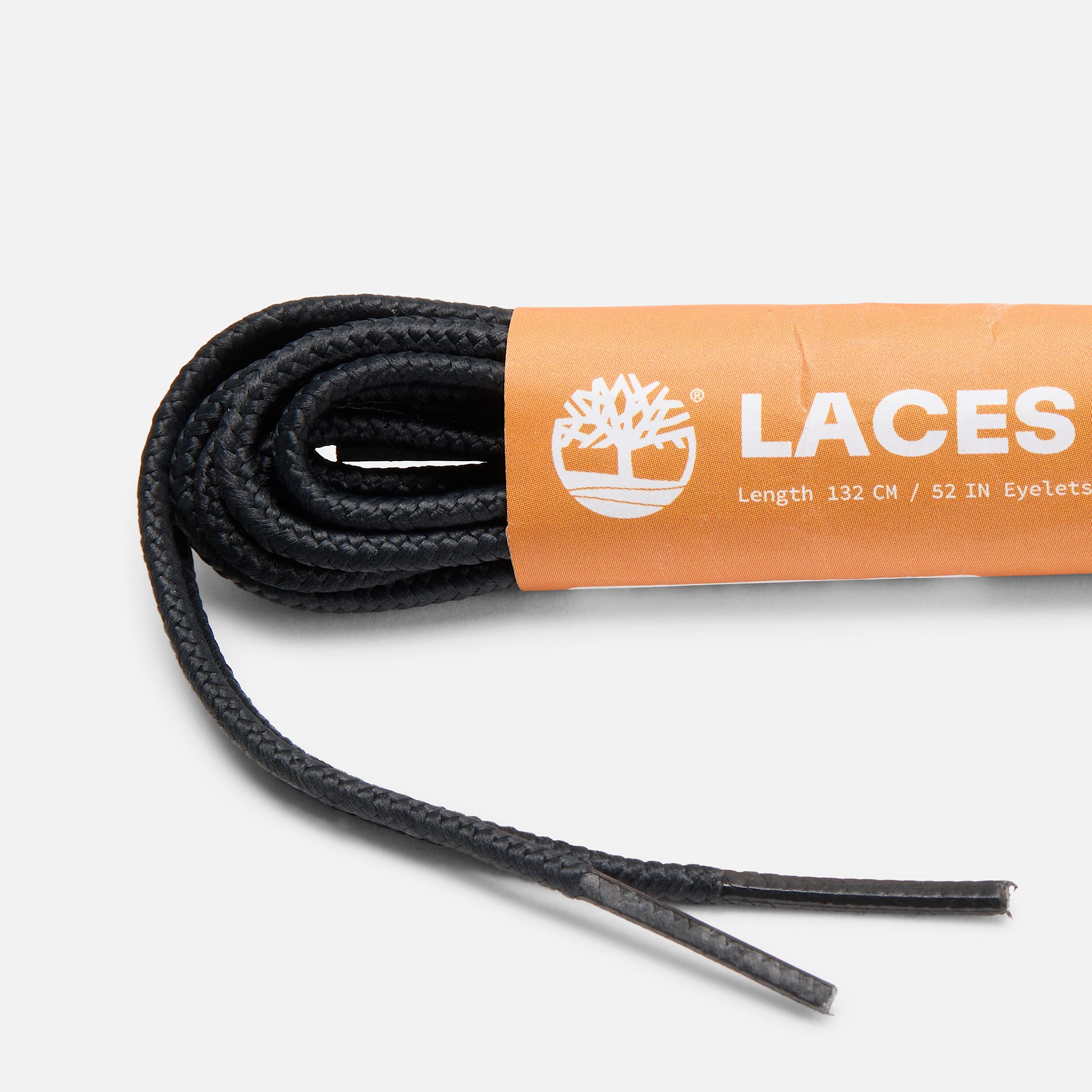 52Inch Round Nylon Laces in Black TBL Black ALT2