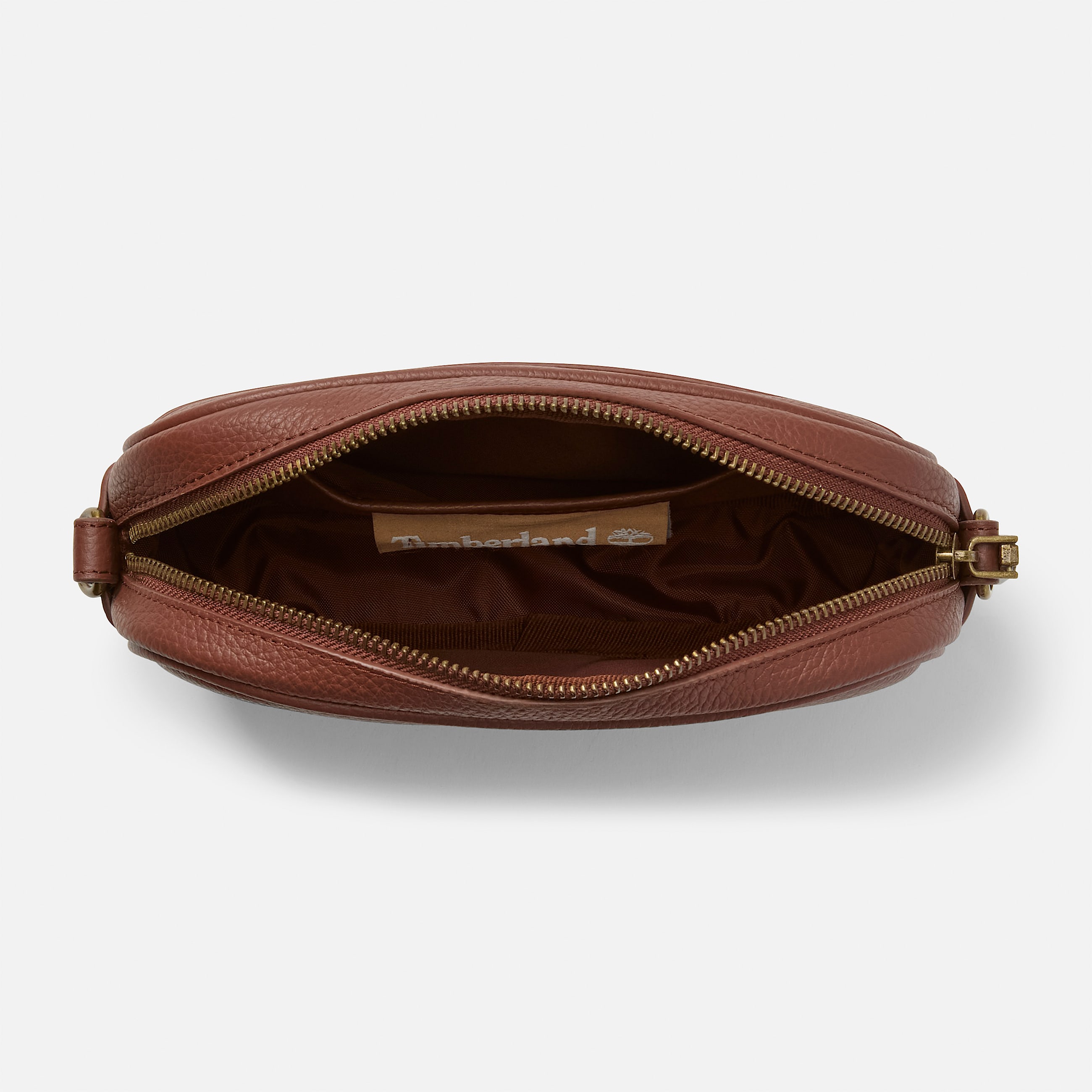 Leather Camera Bag for Women in Brown