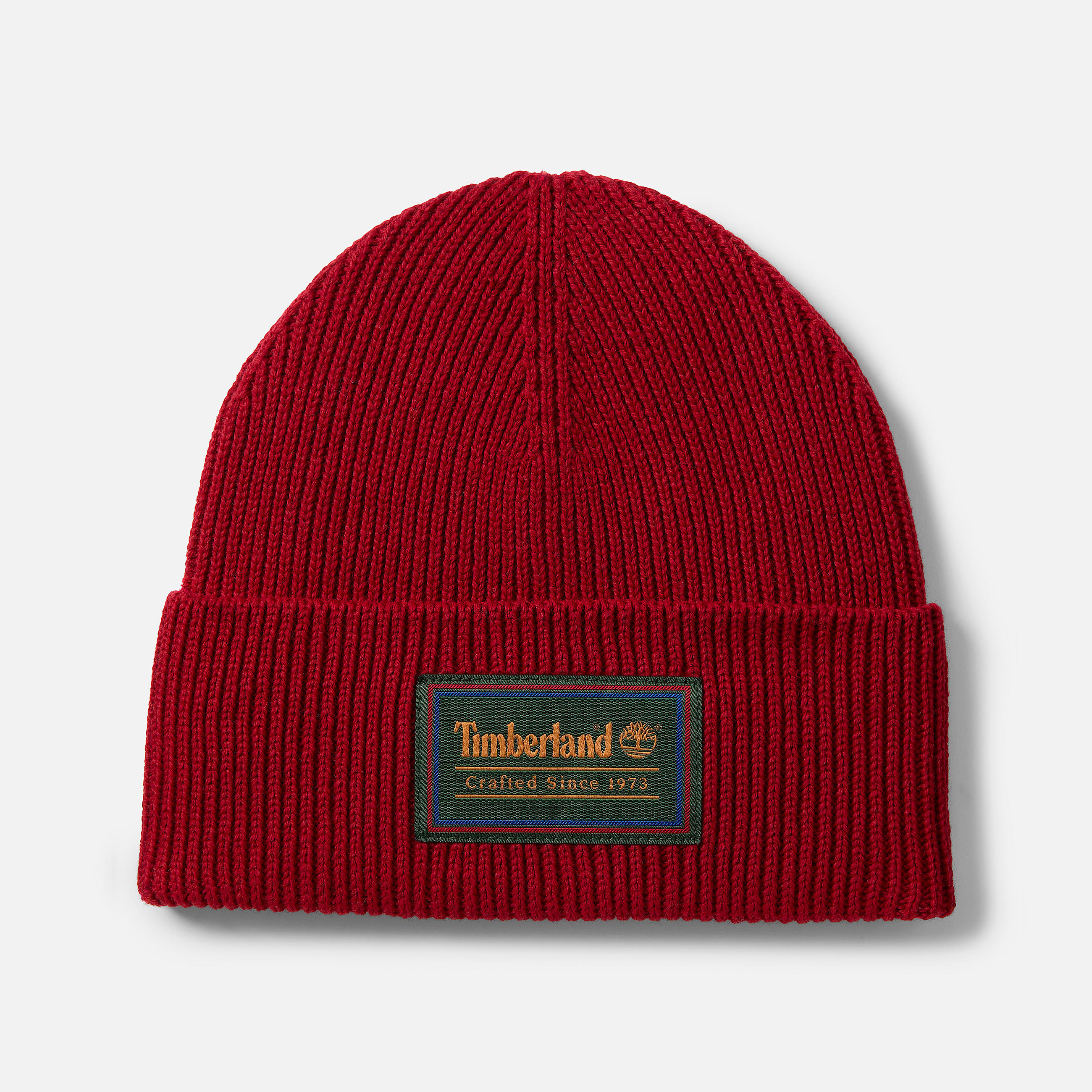 Crafted Beanie for Men in Red TBL Red HERO