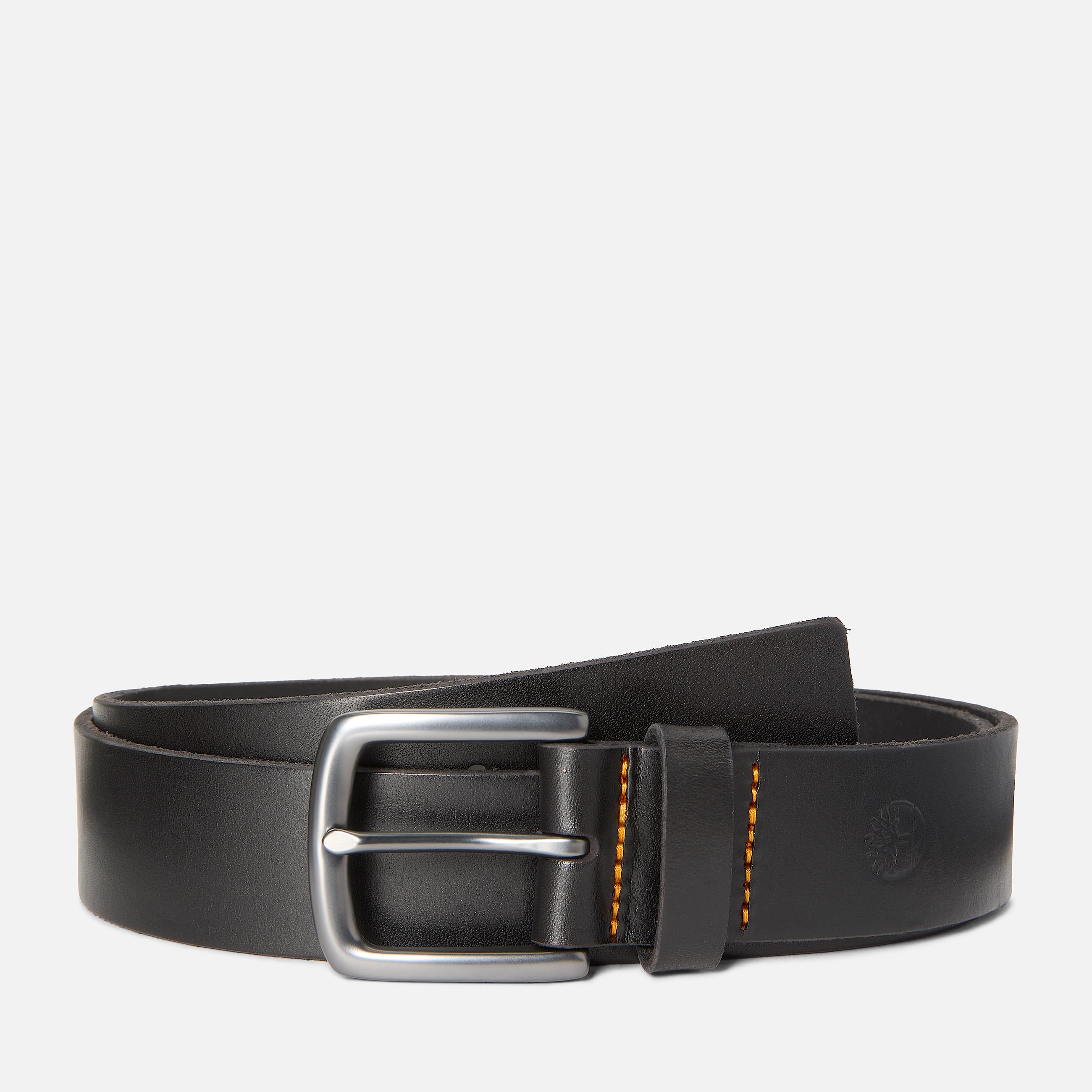 Ceinture en cuir Glen Oak pour homme en noir TBL noir HERO