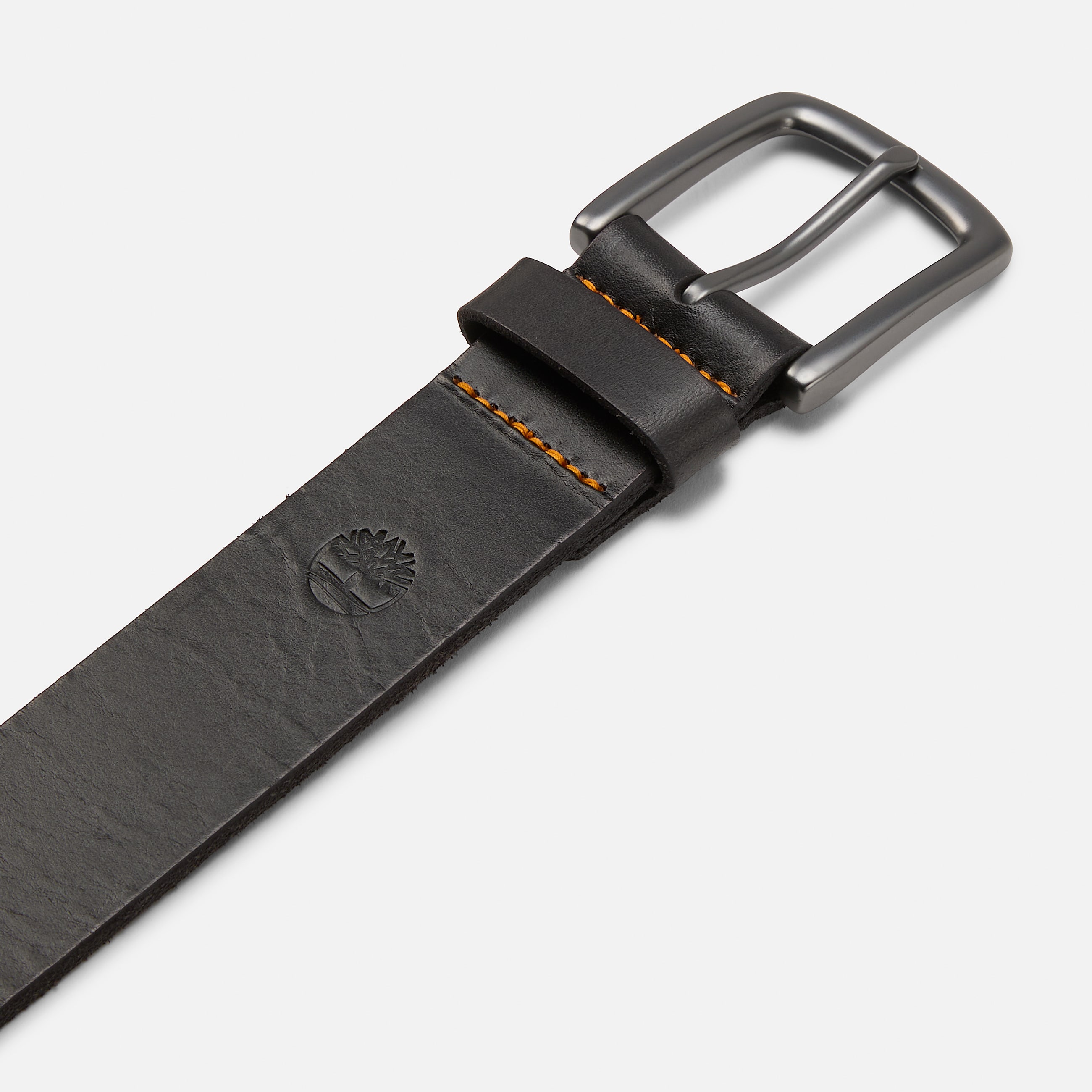 Ceinture en cuir Glen Oak pour homme en noir TBL noir ALT1