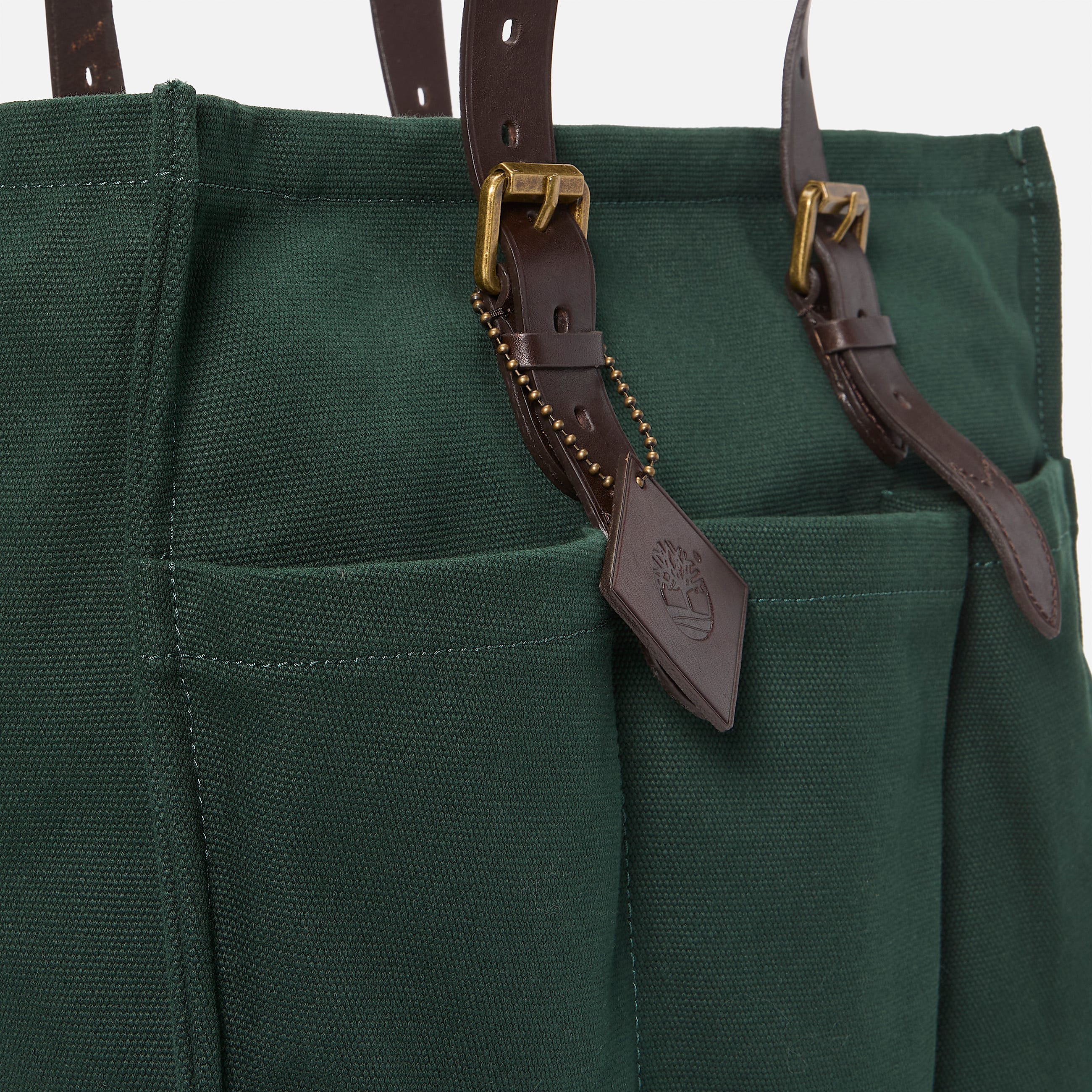 Crafted Heritage Tool Tote Bag for Women in Dark Green TBL Green ALT3