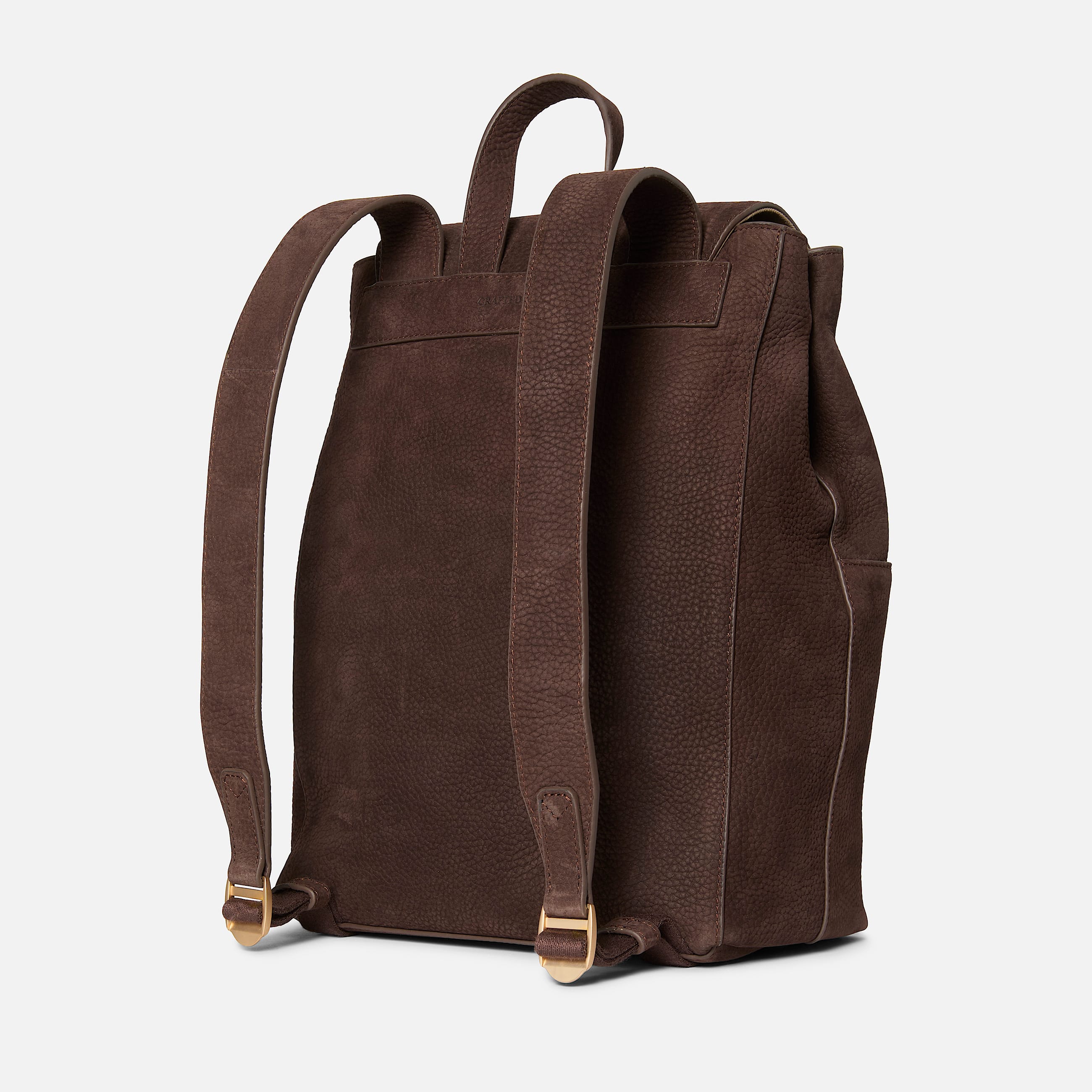 Soft Leather 11Litre Backpack for Women in Dark Brown TBL Brown ALT2