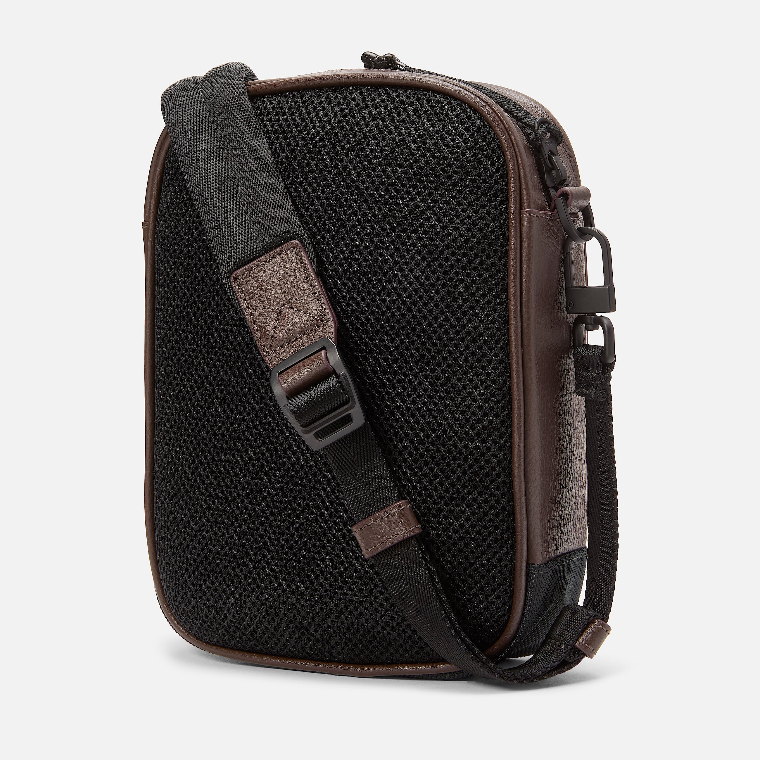 Tuckerman Umhngetasche aus Leder in Dunkelbraun TBL Braun ALT4