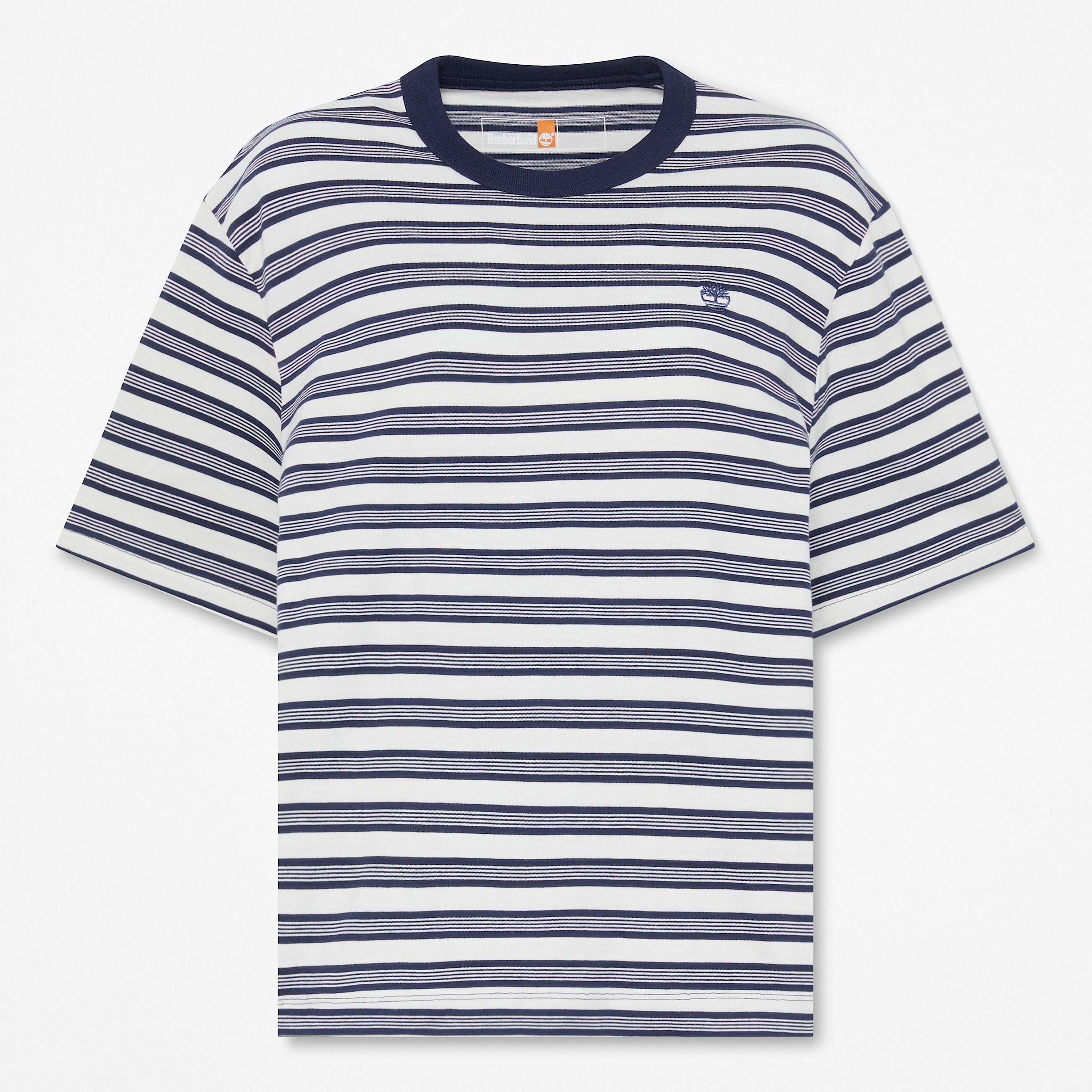 Gestreiftes TShirt fr Damen in Dunkelblau TBL No Color HERO