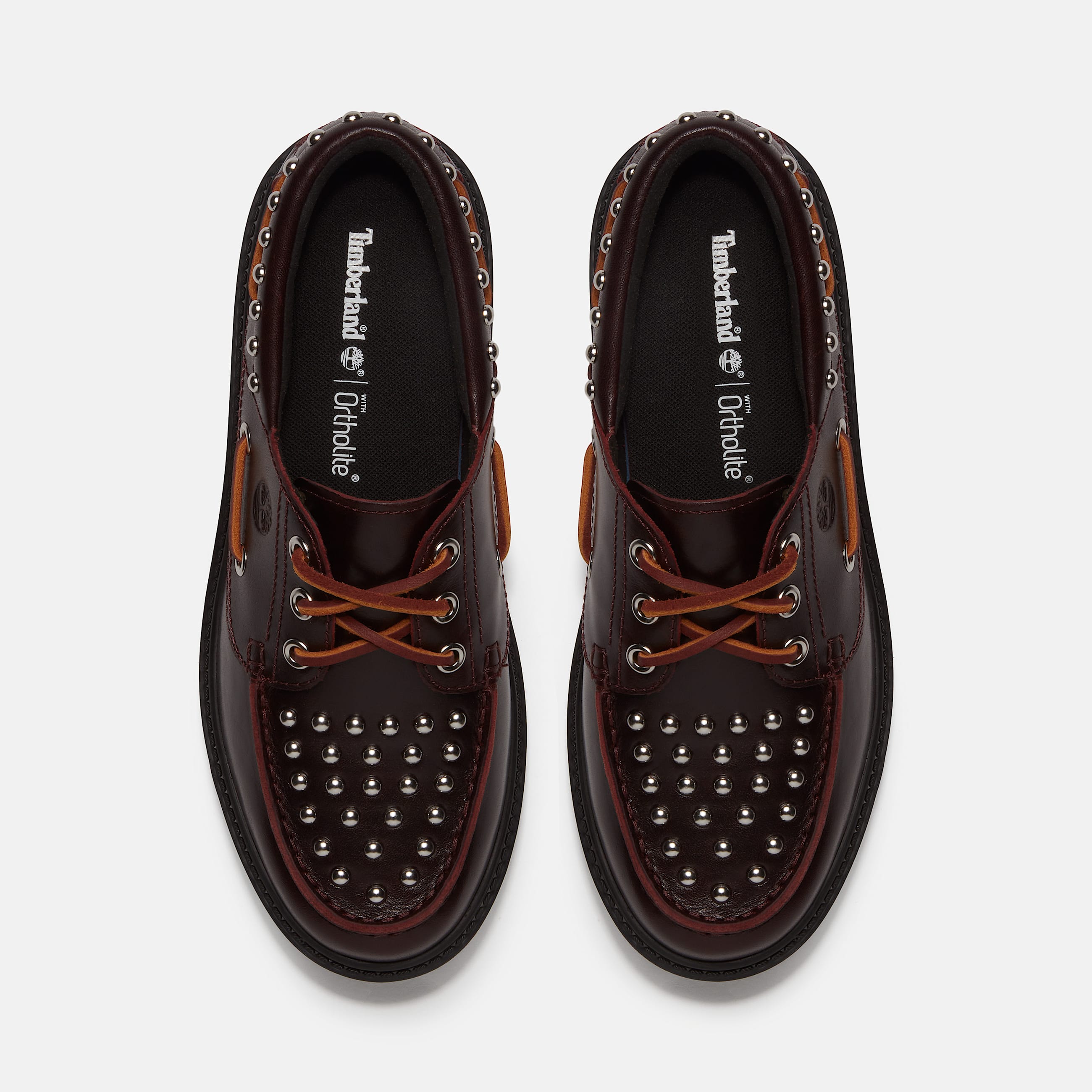 Stone Street Bootsschuh mit Plateausohle fr Damen in Burgunderrot TBL Burgunderrot ALT2