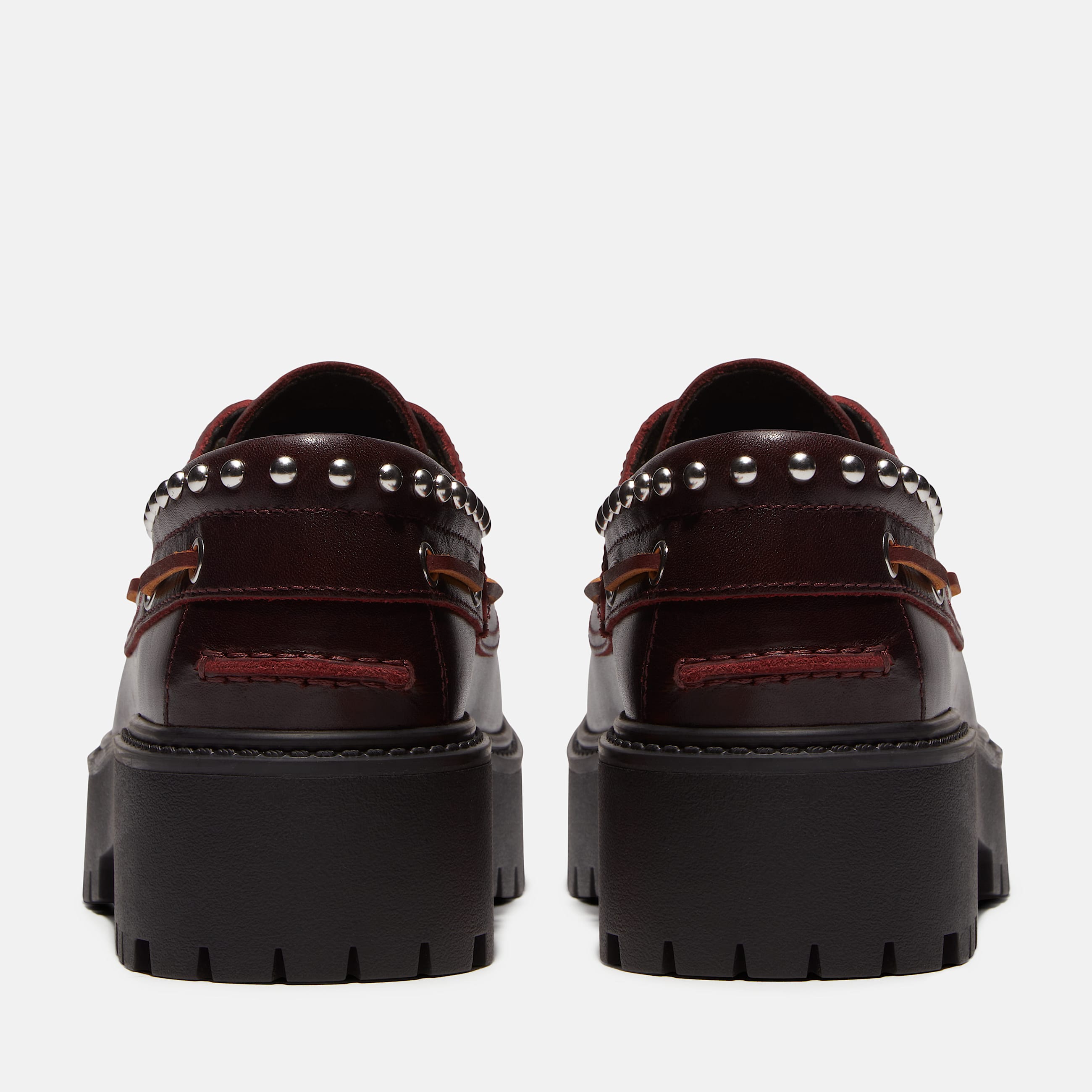 Stone Street Bootsschuh mit Plateausohle fr Damen in Burgunderrot TBL Burgunderrot ALT5