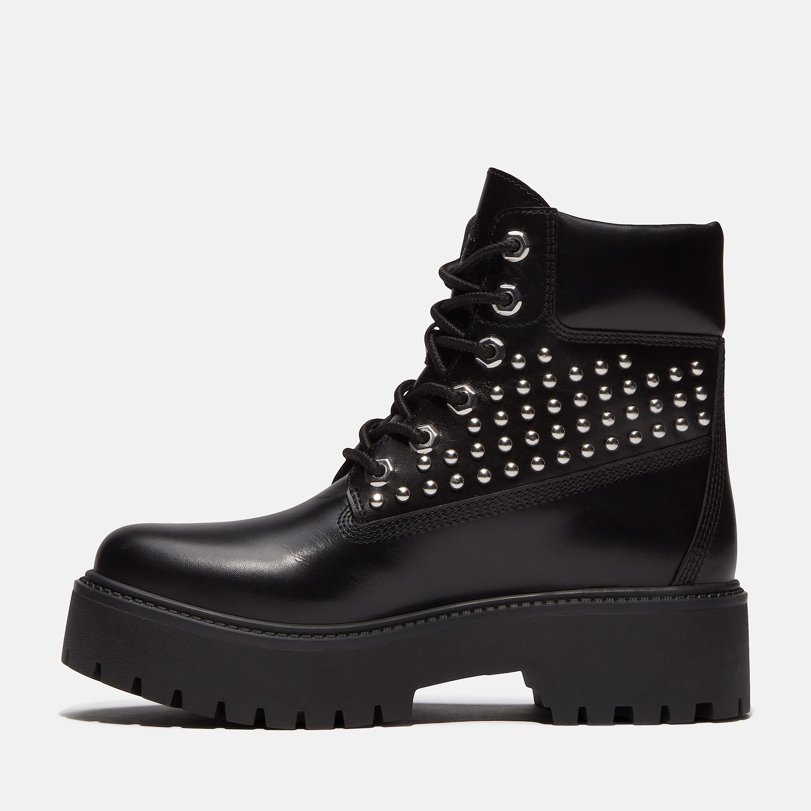 Stone Street Platform 6Inch Boot for Women in Black TBL Black ALT6