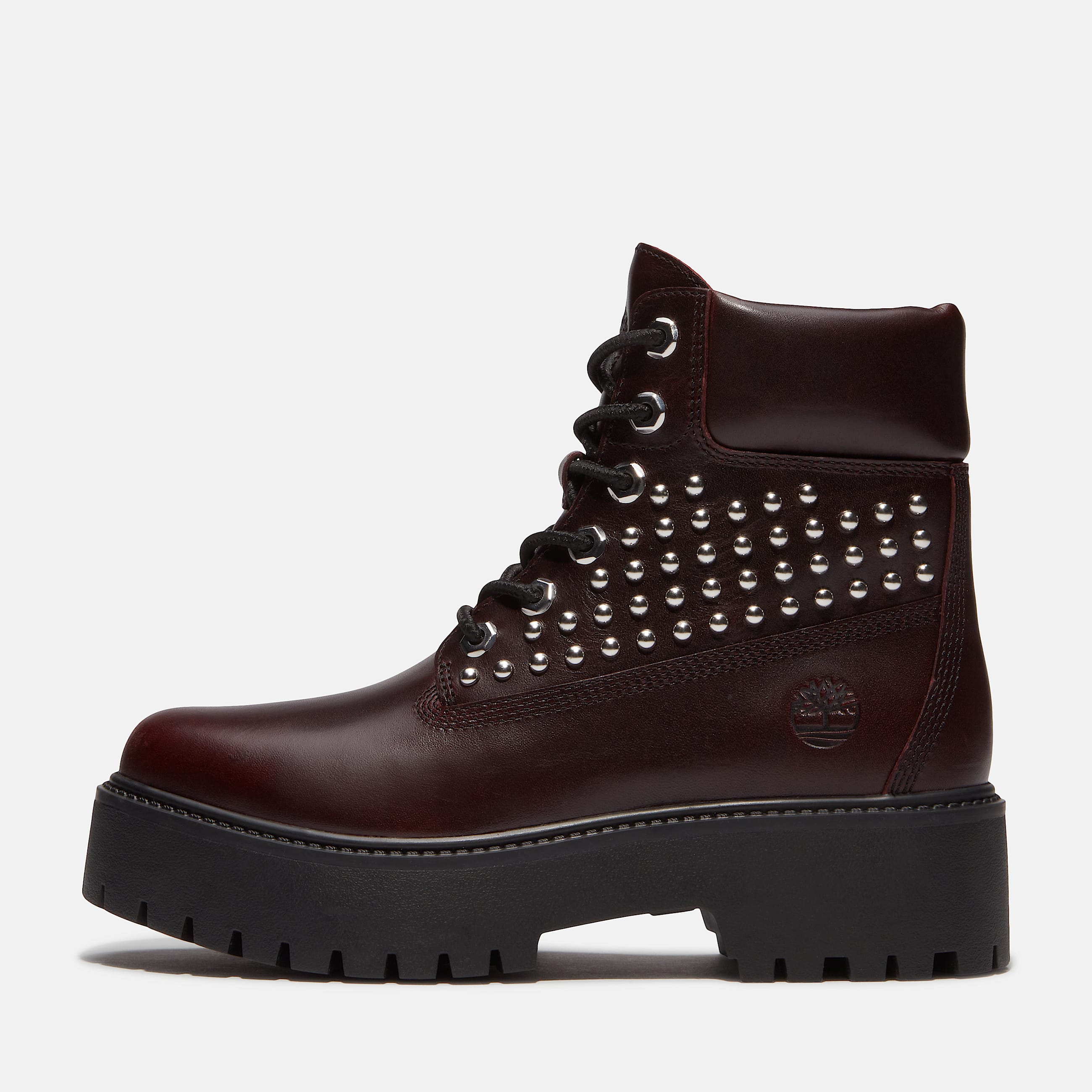 Stone Street Platform 6Inch Boot for Women in Burgundy TBL Burgundy ALT8