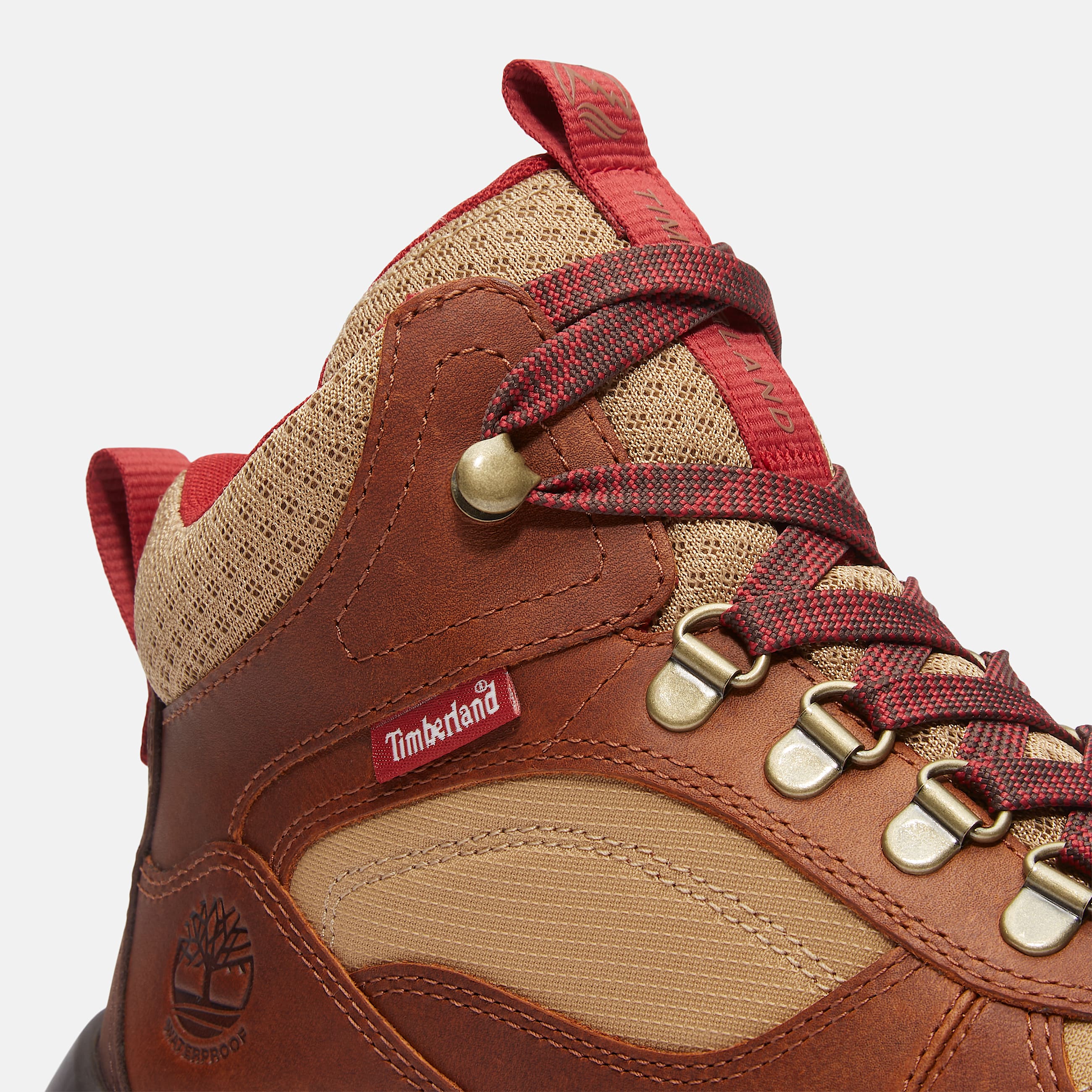 Wasserdichte halbhohe Mt Maddsen Peak Wanderstiefel fr Damen in Braun TBL Braun ALT7