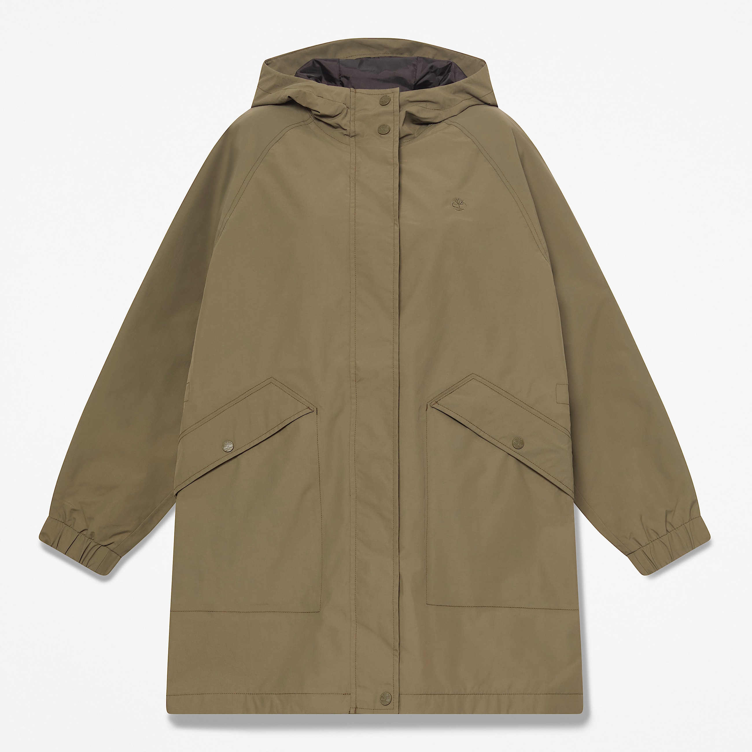Wasserdichter Parka fr Damen in Dunkelgrn TBL Grn HERO