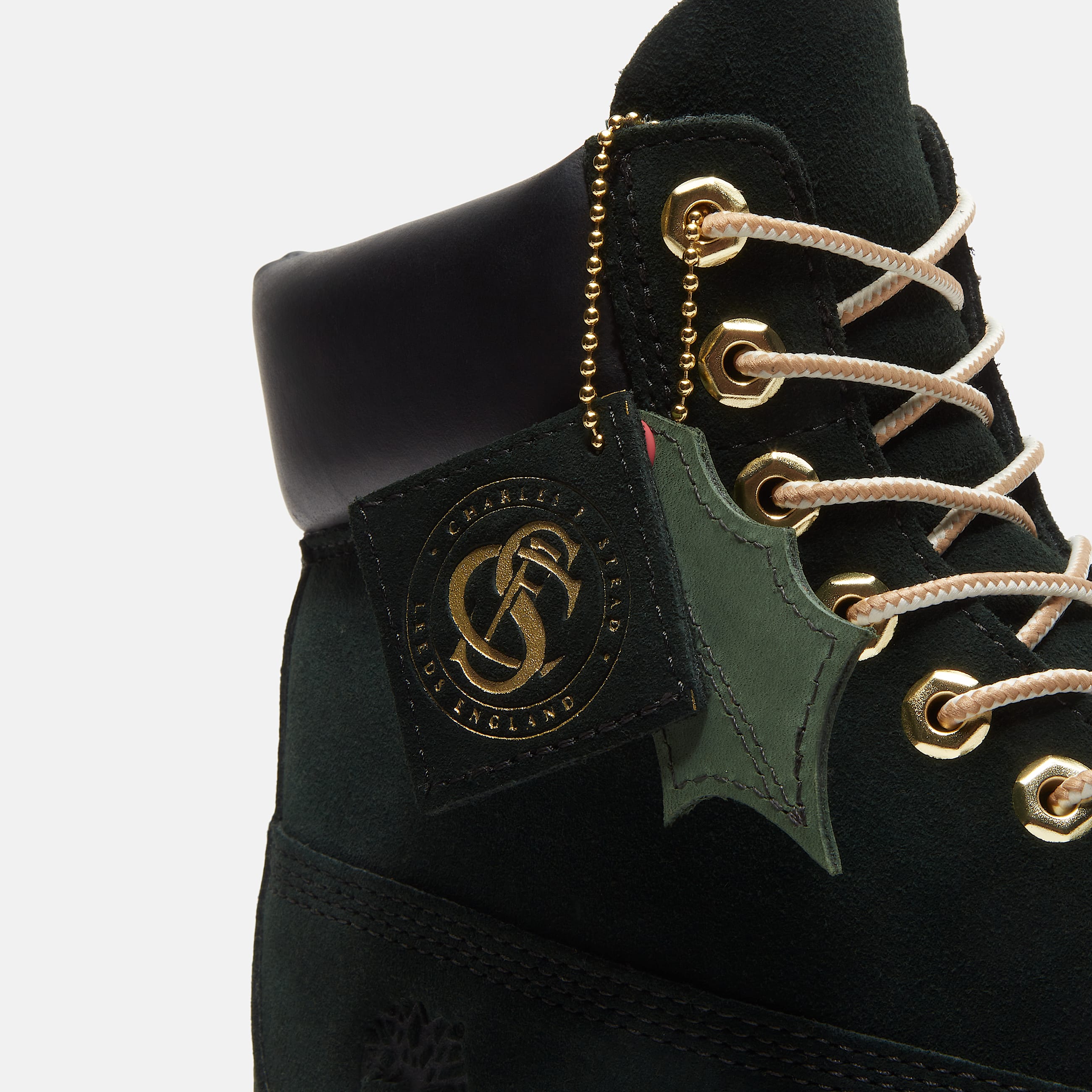 Timberland Heritage 6Inch Waterproof Boot for Men in Dark Green TBL Green ALT7