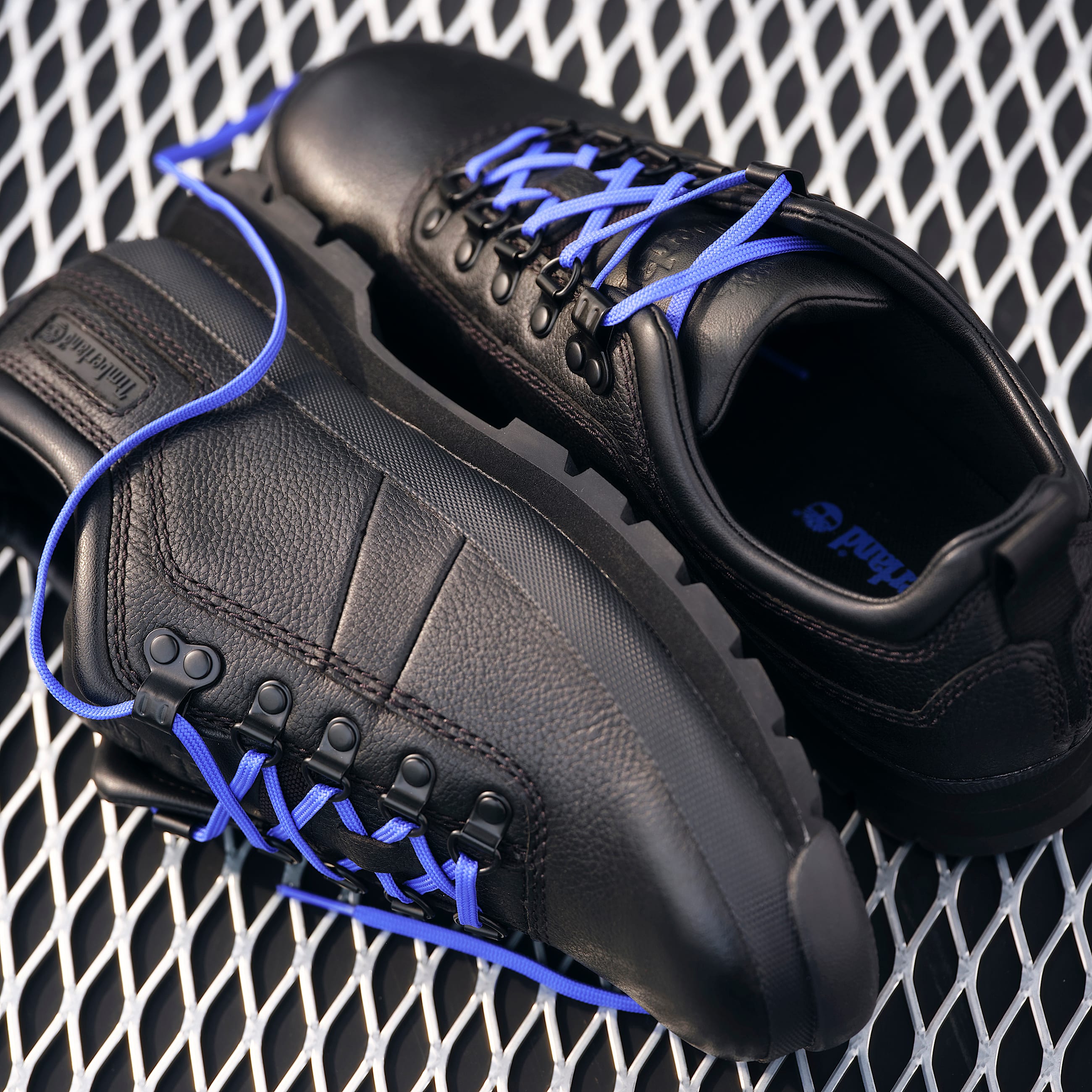 Botas de caa baja Euro Hiker para hombre en negro TBL negro MKTG1