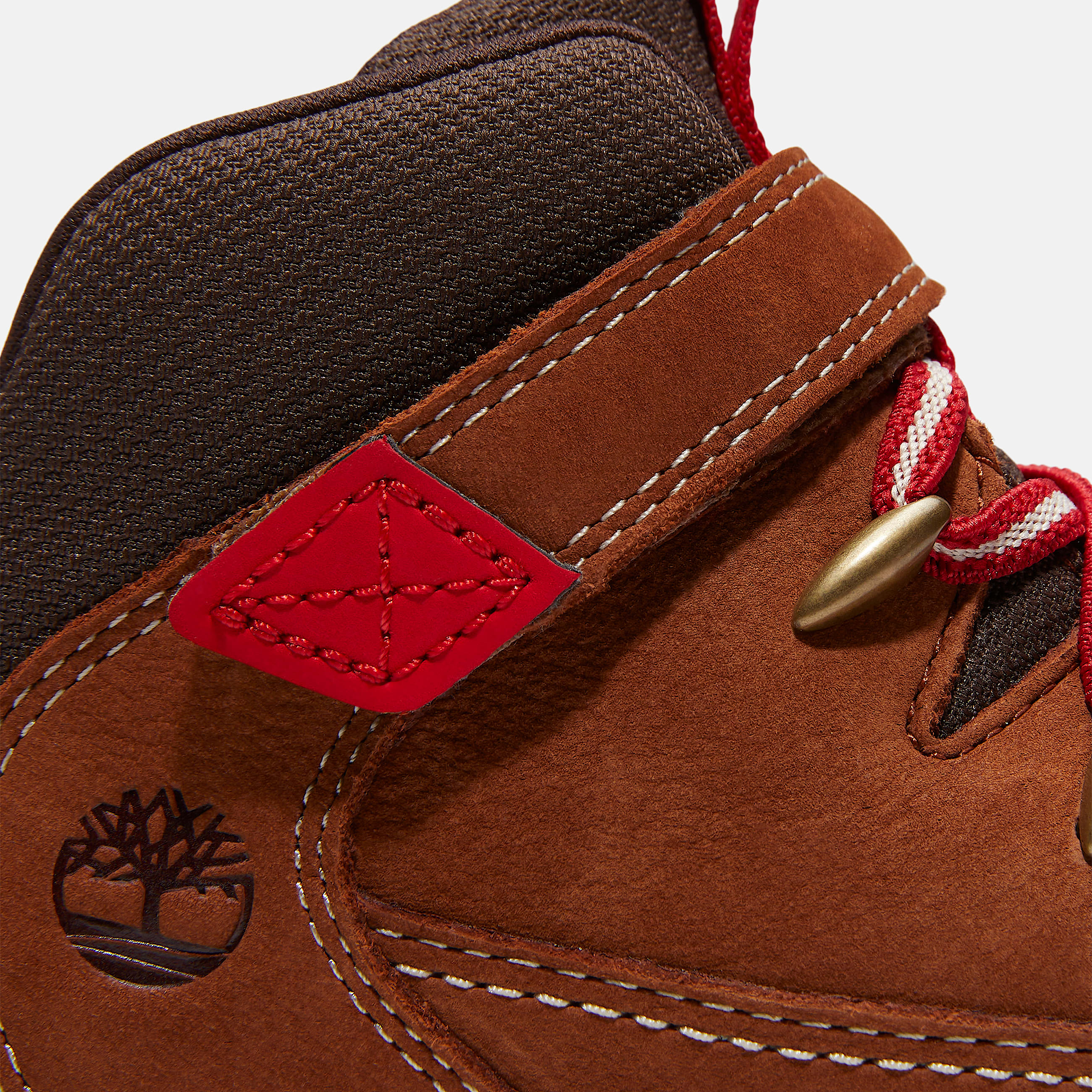 Lisbon Street Mid HookandLoop Trainer for Youth in BrownDark Brown TBL Brown ALT7