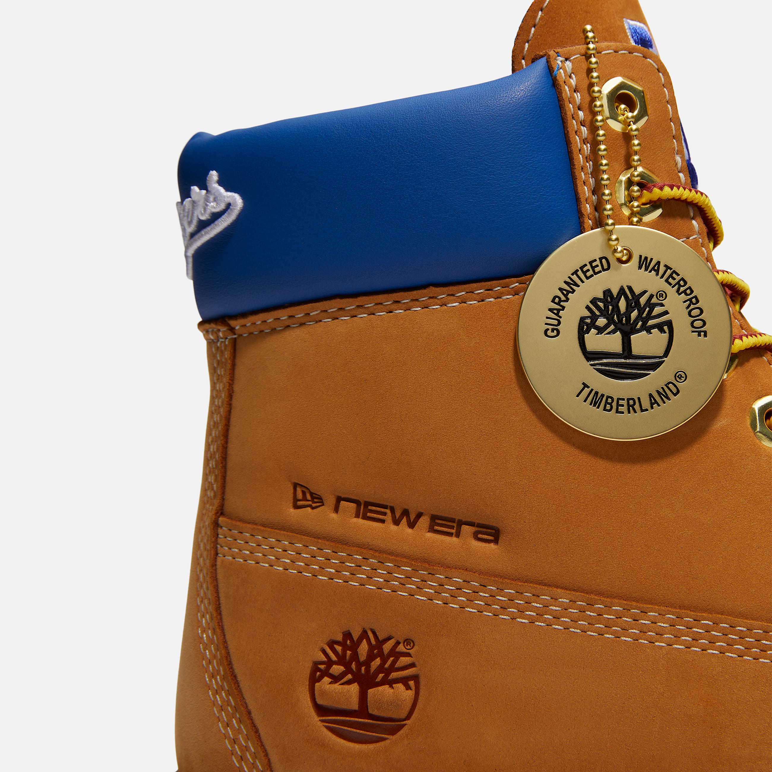 Timberland x New Era Heritage 6Inch Waterproof Boot for Men in YellowBlue TBL Yellow ALT8