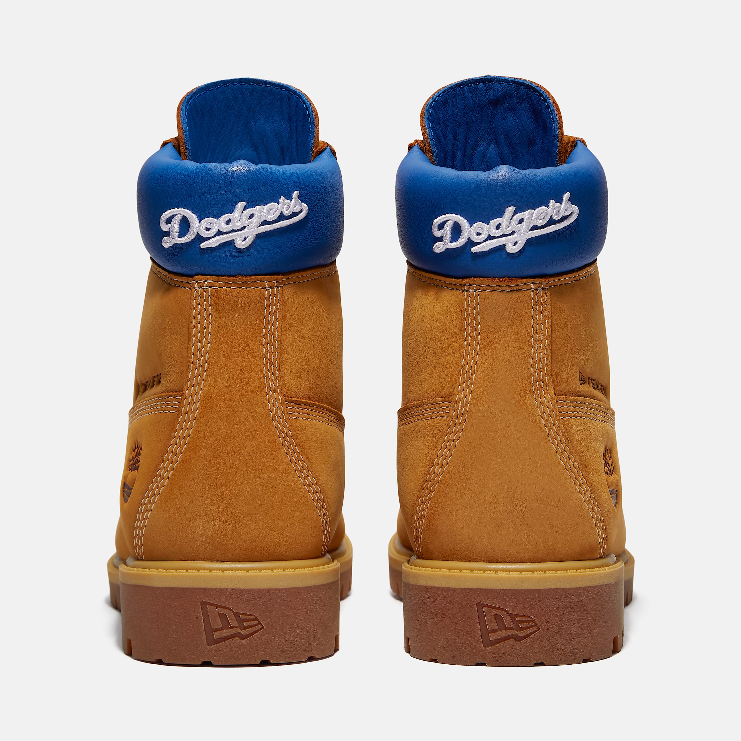 Timberland x New Era Heritage 6Inch Waterproof Boot for Men in YellowBlue TBL Yellow ALT5