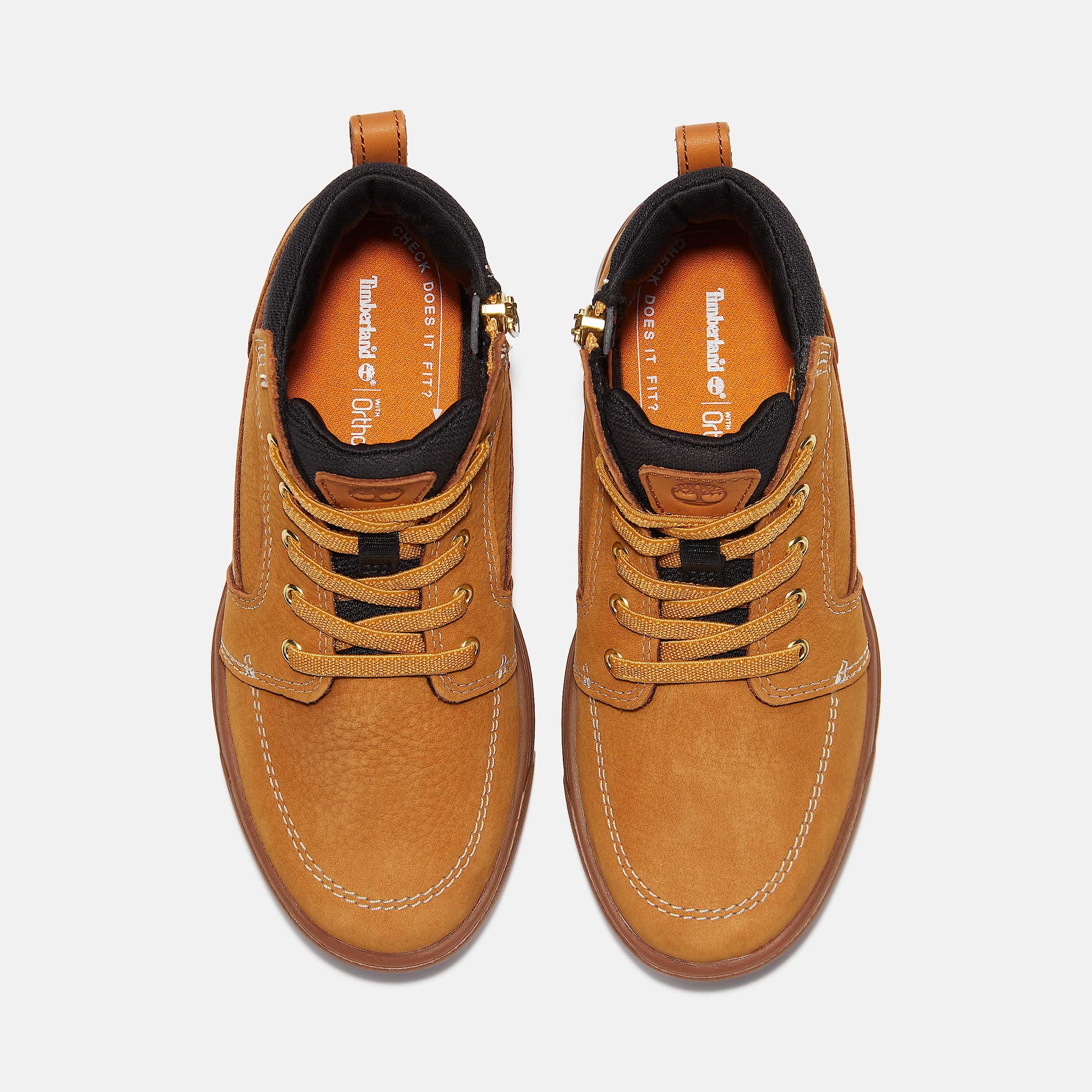 Halbhoher Lissabon Street Sneaker mit Reiverschluss fr Jugendliche in Gelb TBL Gelb ALT2