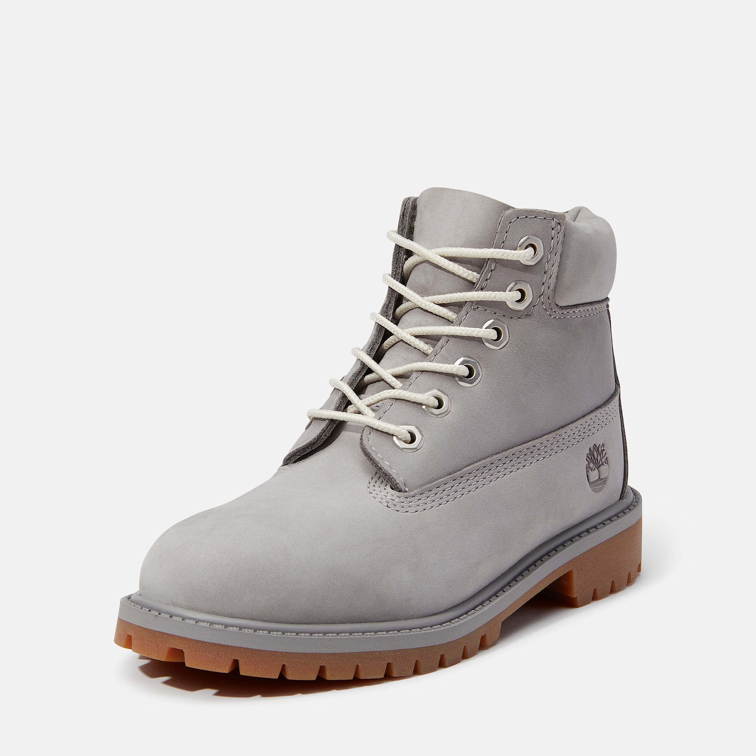 6Inch Boot impermable Timberland Premium pour enfant en gris TBL gris ALT9