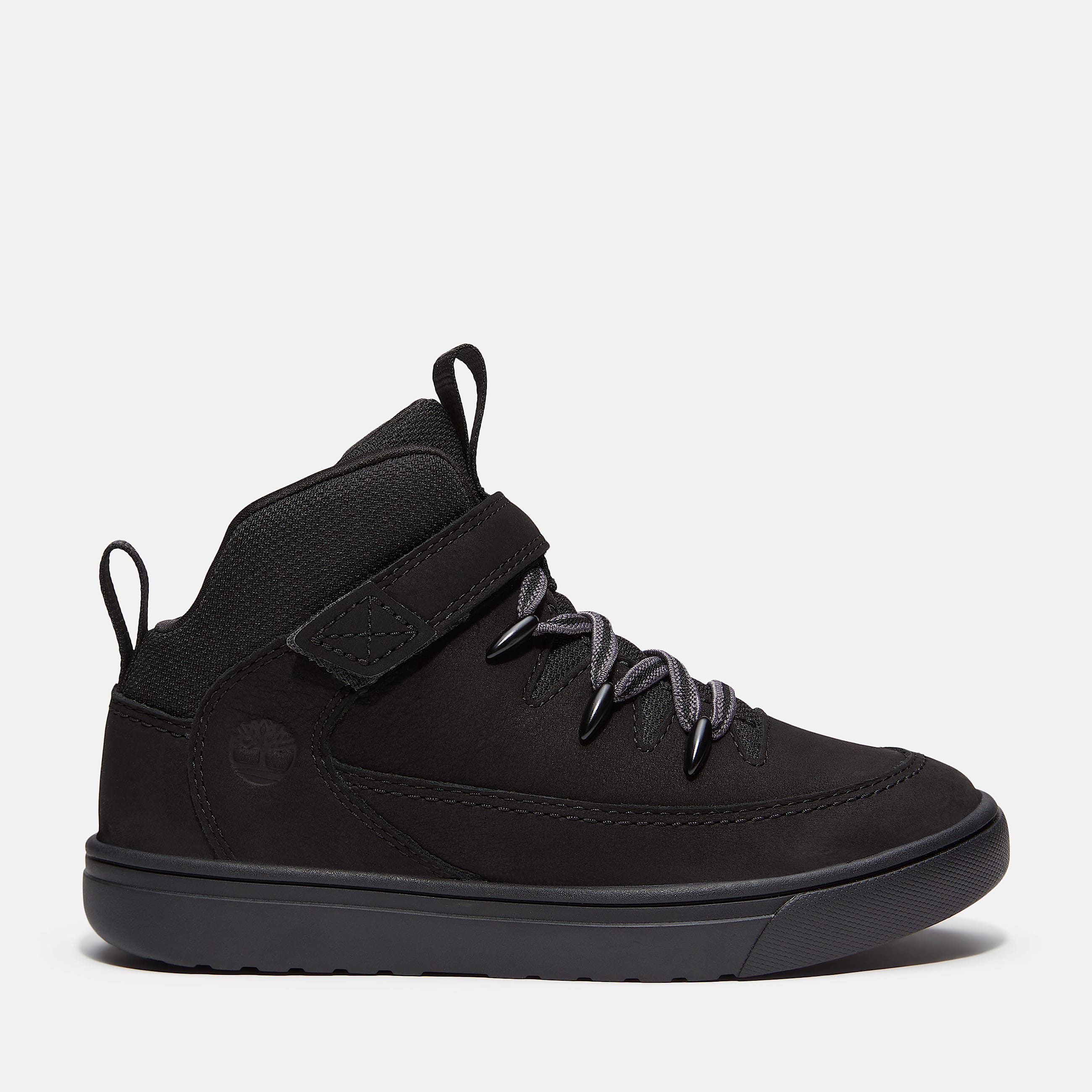 Sneaker con Velcro Lisbon Street Mid da Bambino dal 305 al 35 in nero TBL nero HERO