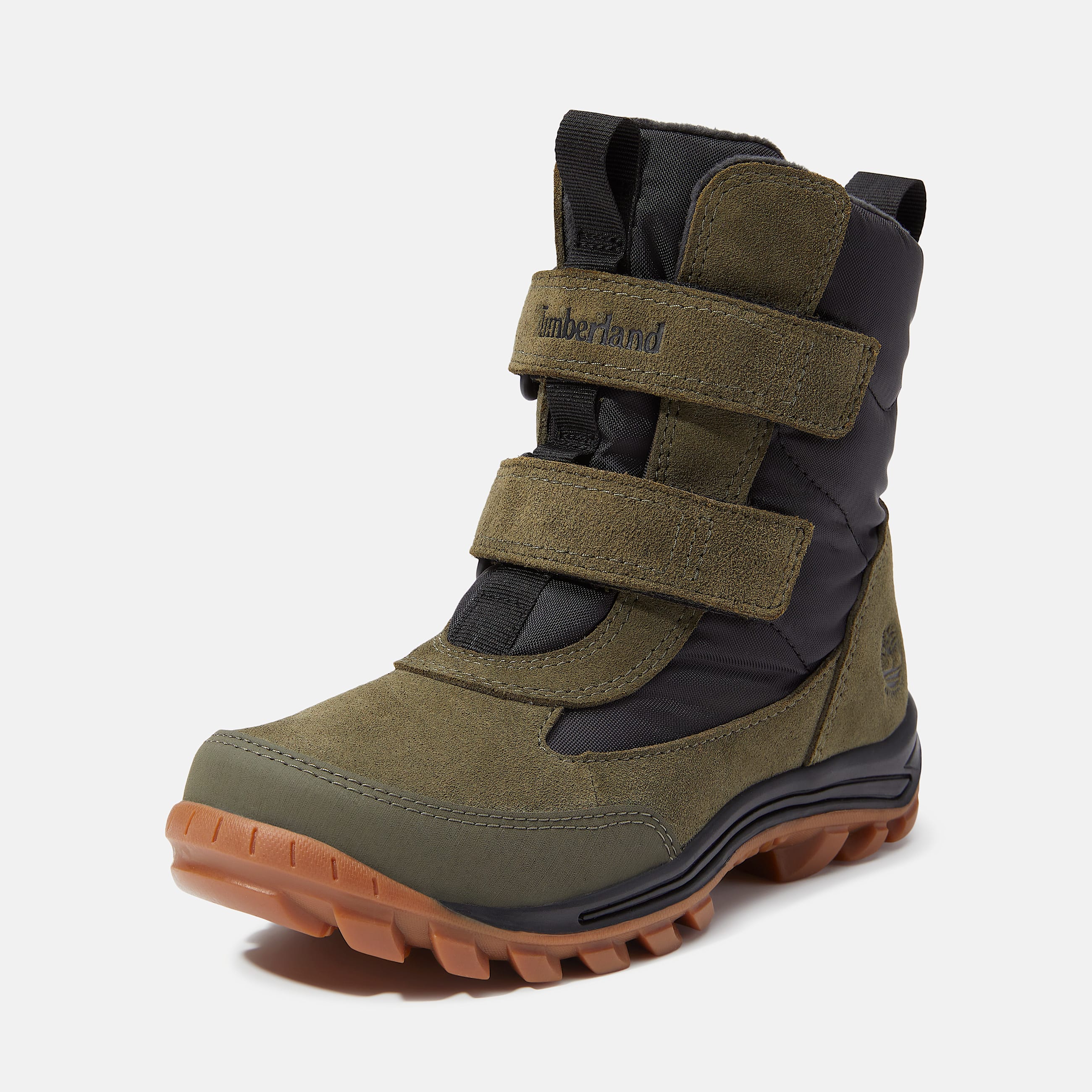 Botte de neige  scratch Chillberg pour enfant en vert fonc TBL Verte ALT9