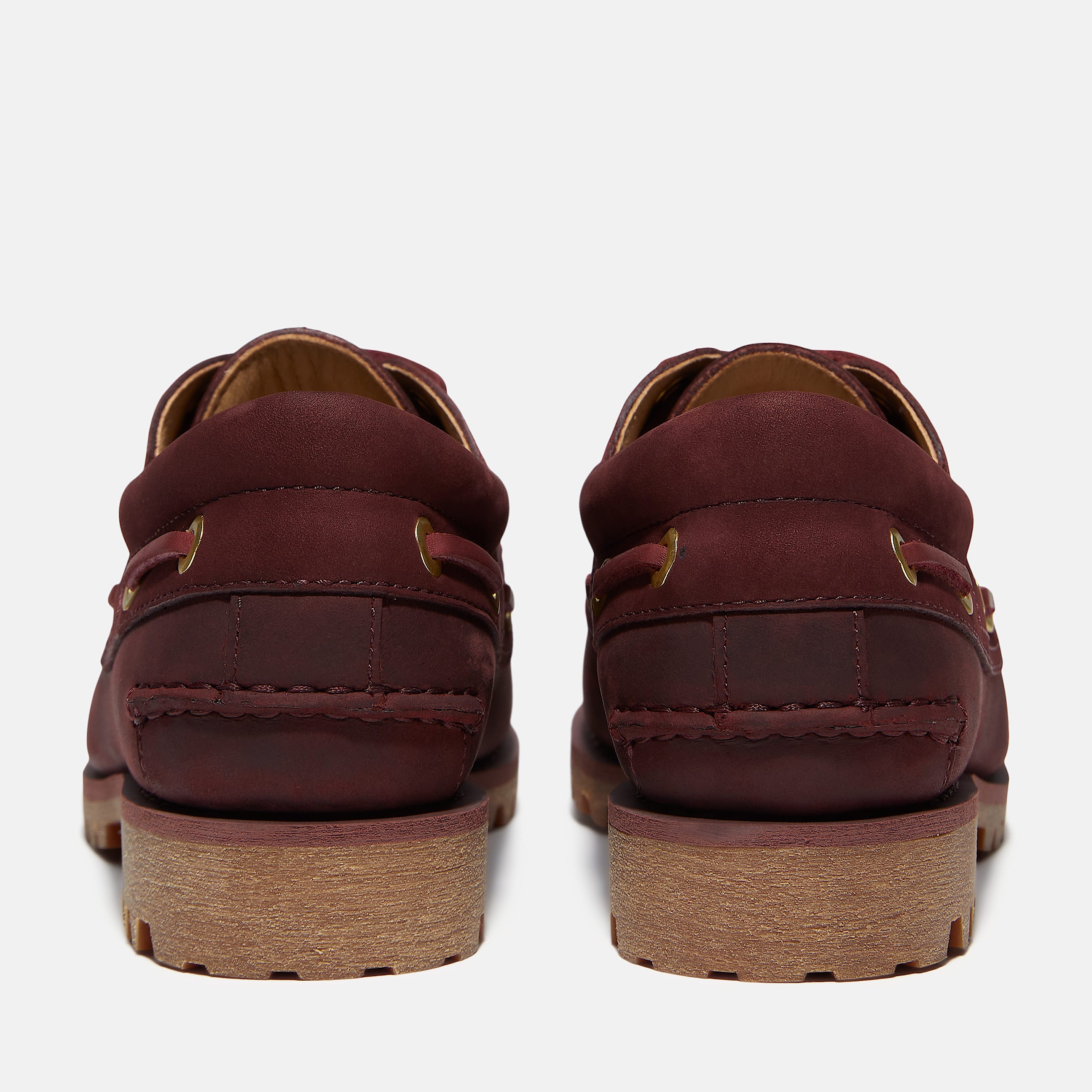Timberland® Authentic 3-Eye Boat Shoe for Women in Burgundy