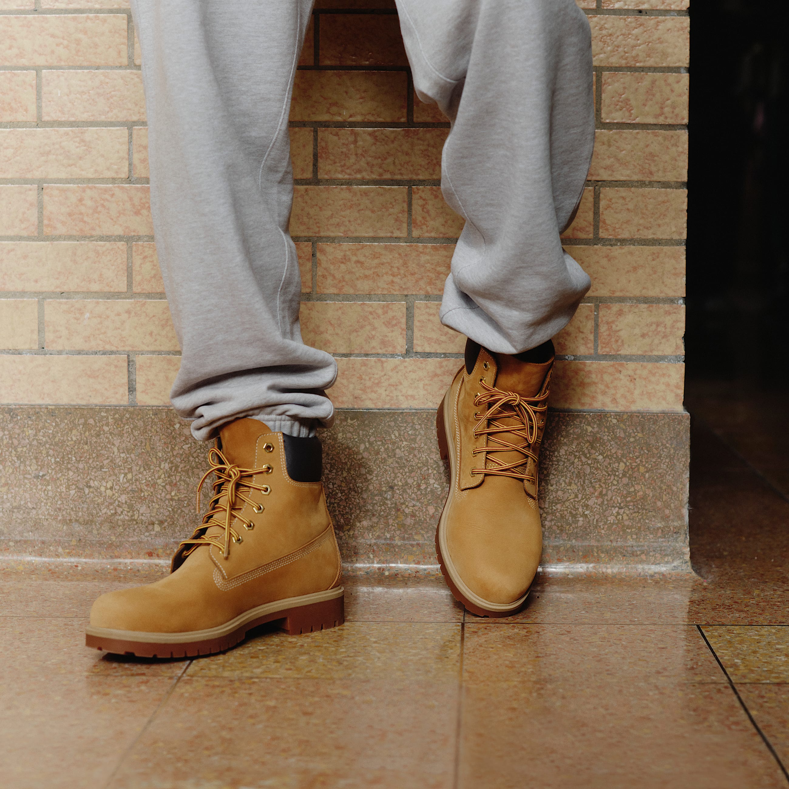 Timberland 25 6Inch Waterproof Boot for Men in Yellow TBL Yellow MKTG2