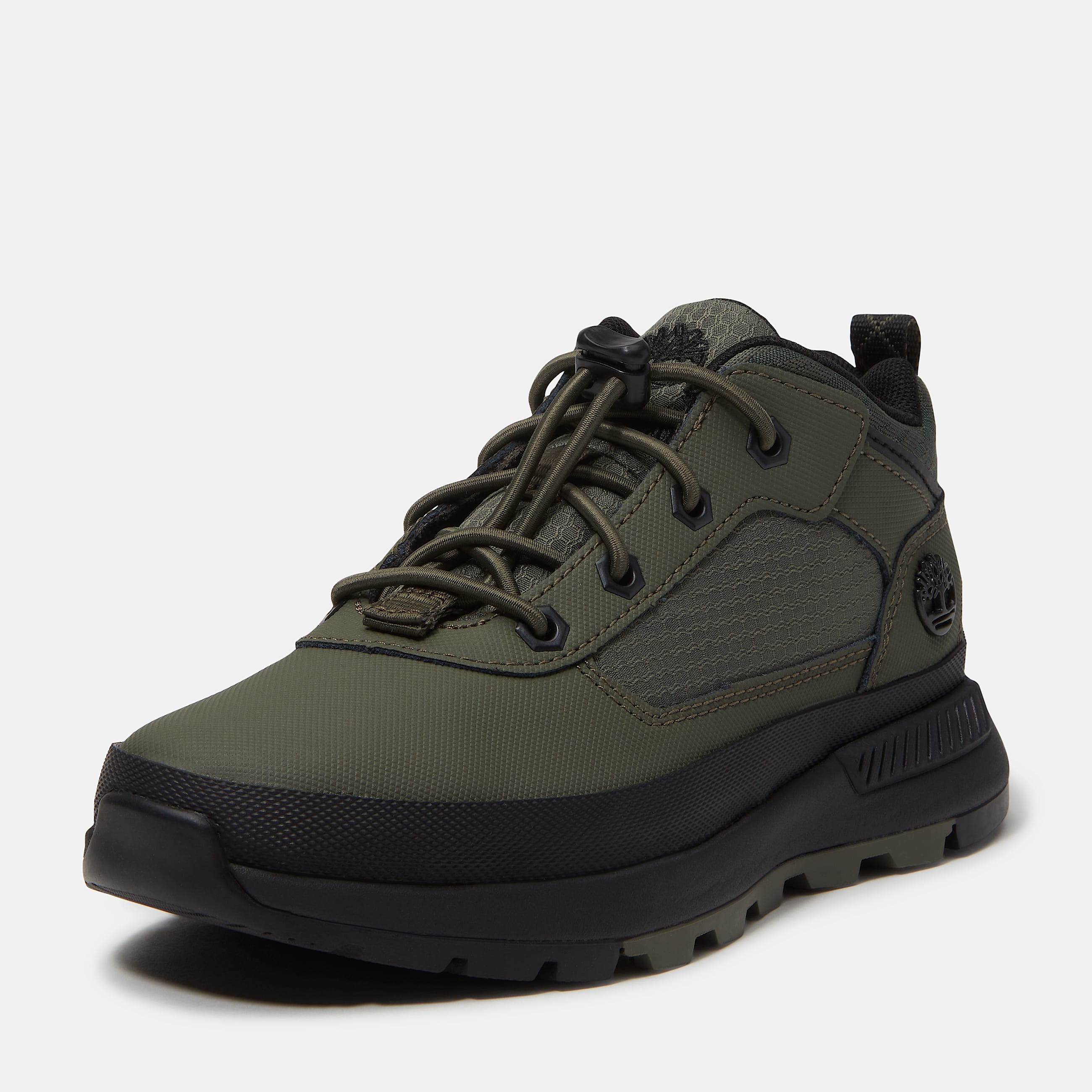 Field Trekker Bungee Trainer for Youth in Dark Green TBL Green ALT9