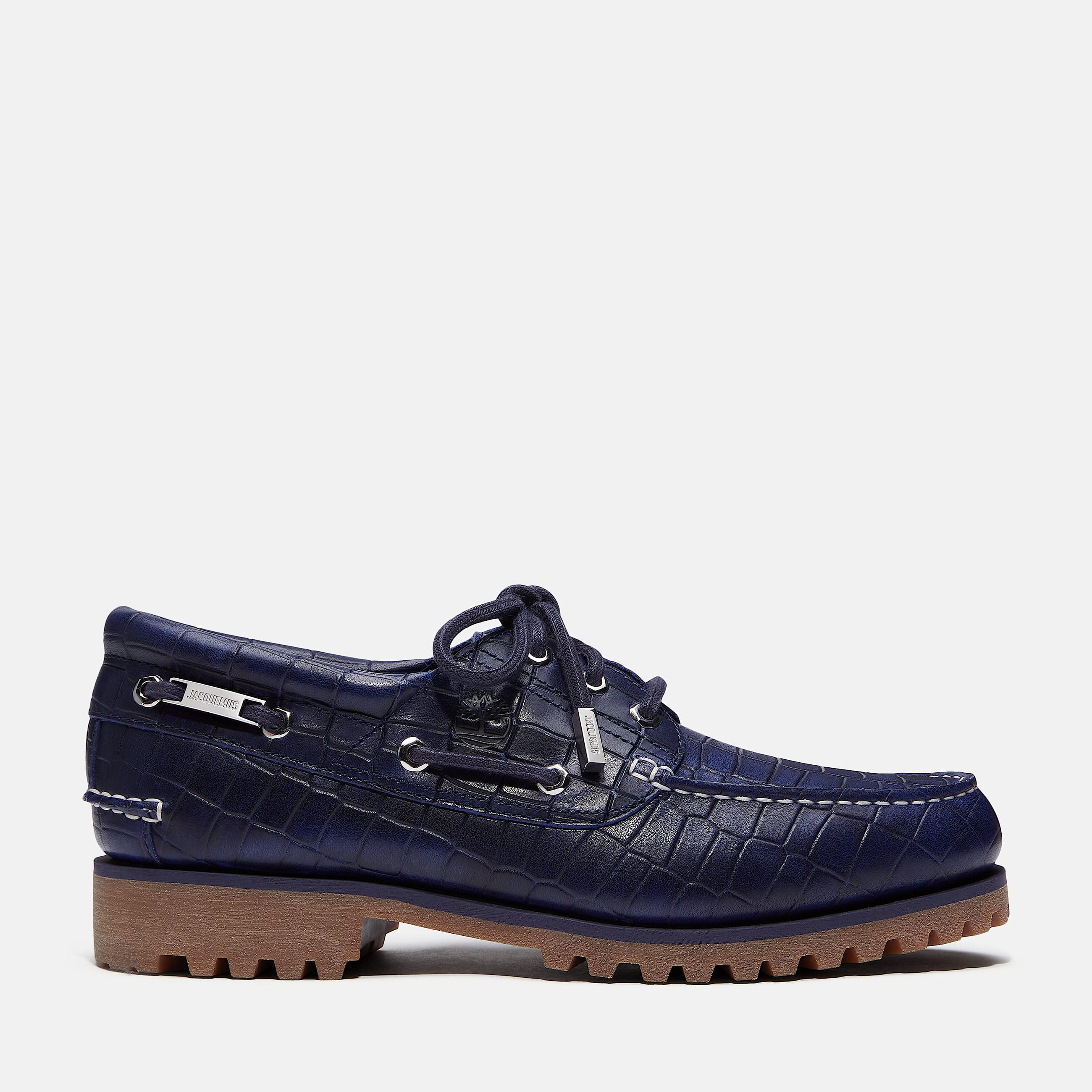 Timberland x Jacquemus Authentic Bootschoen in donkerblauw TBL blauw HERO