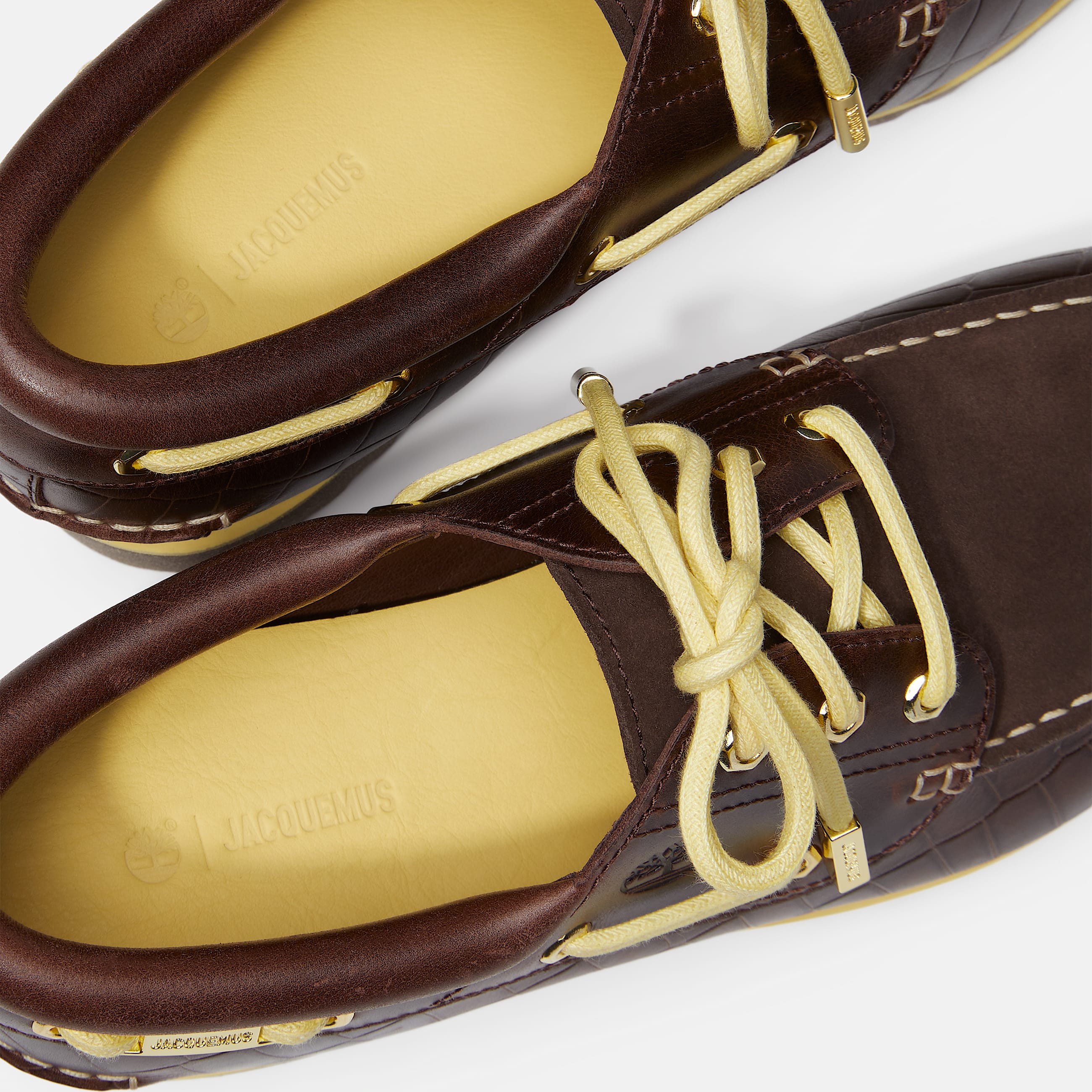 Timberland x Jacquemus Authentic Bootschoen in donkerbruin TBL bruin ALT8