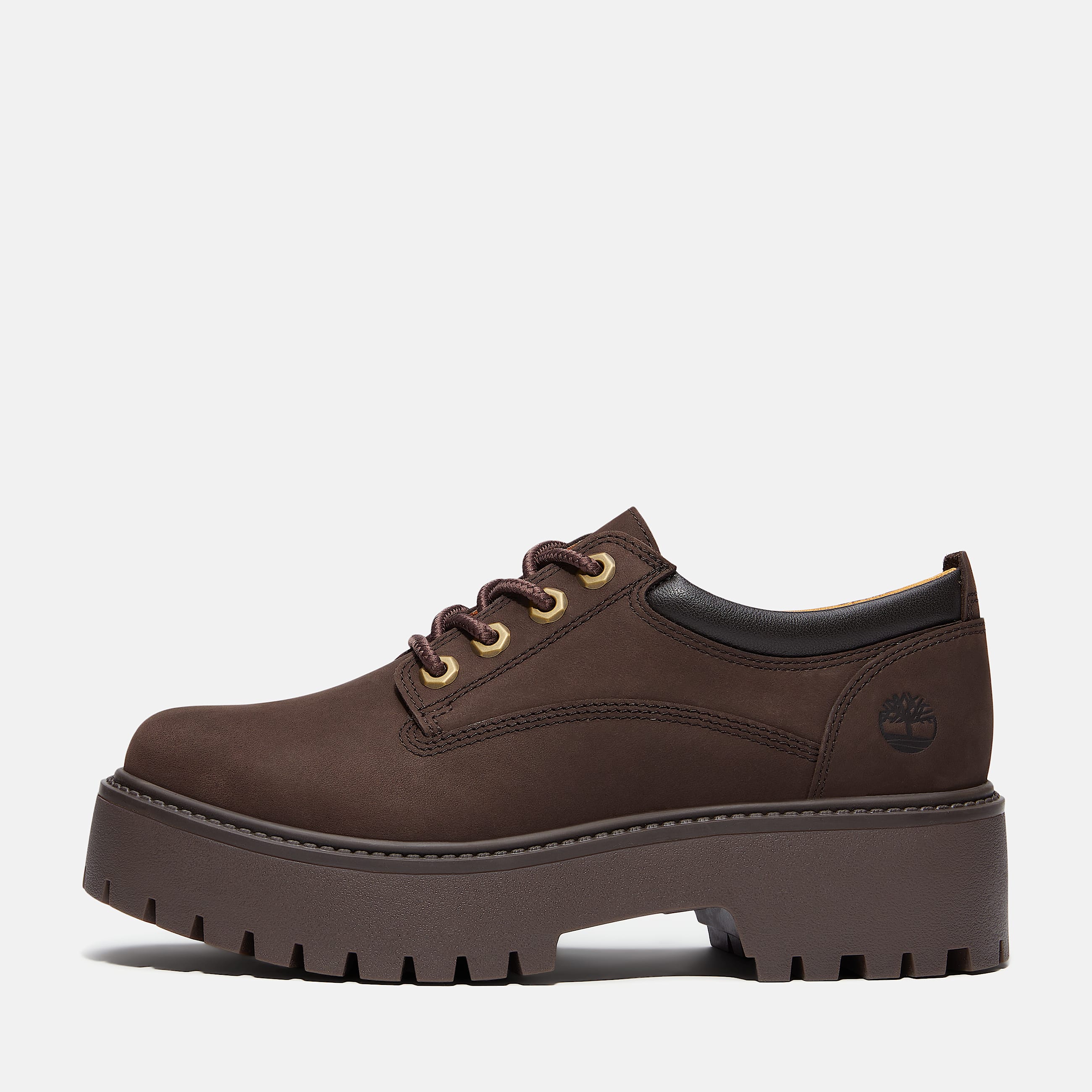 Stone Street Platform Shoe for Women in Dark Brown TBL Brown ALT8