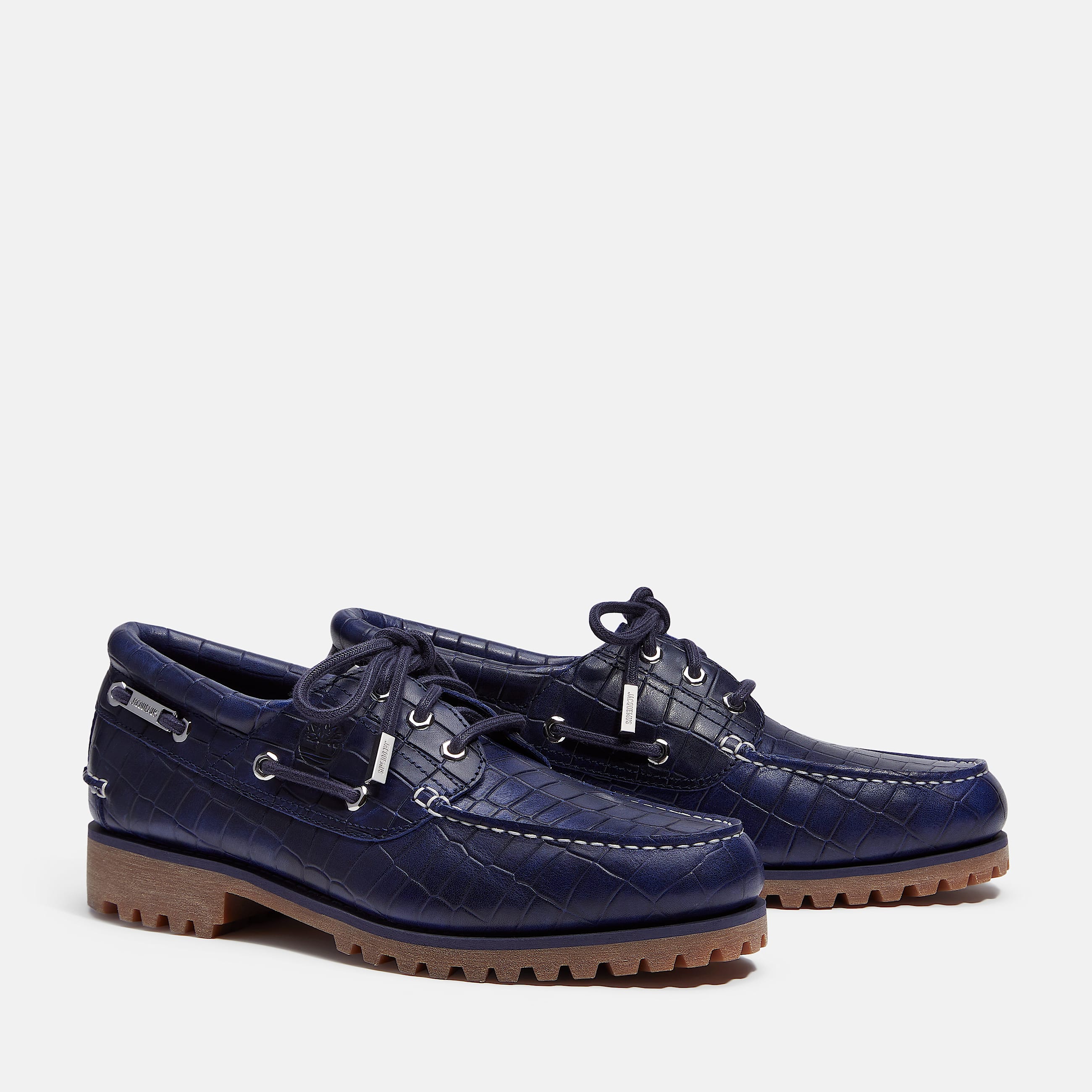 Timberland x Jacquemus Authentic Bootschoen in donkerblauw TBL blauw ALT4