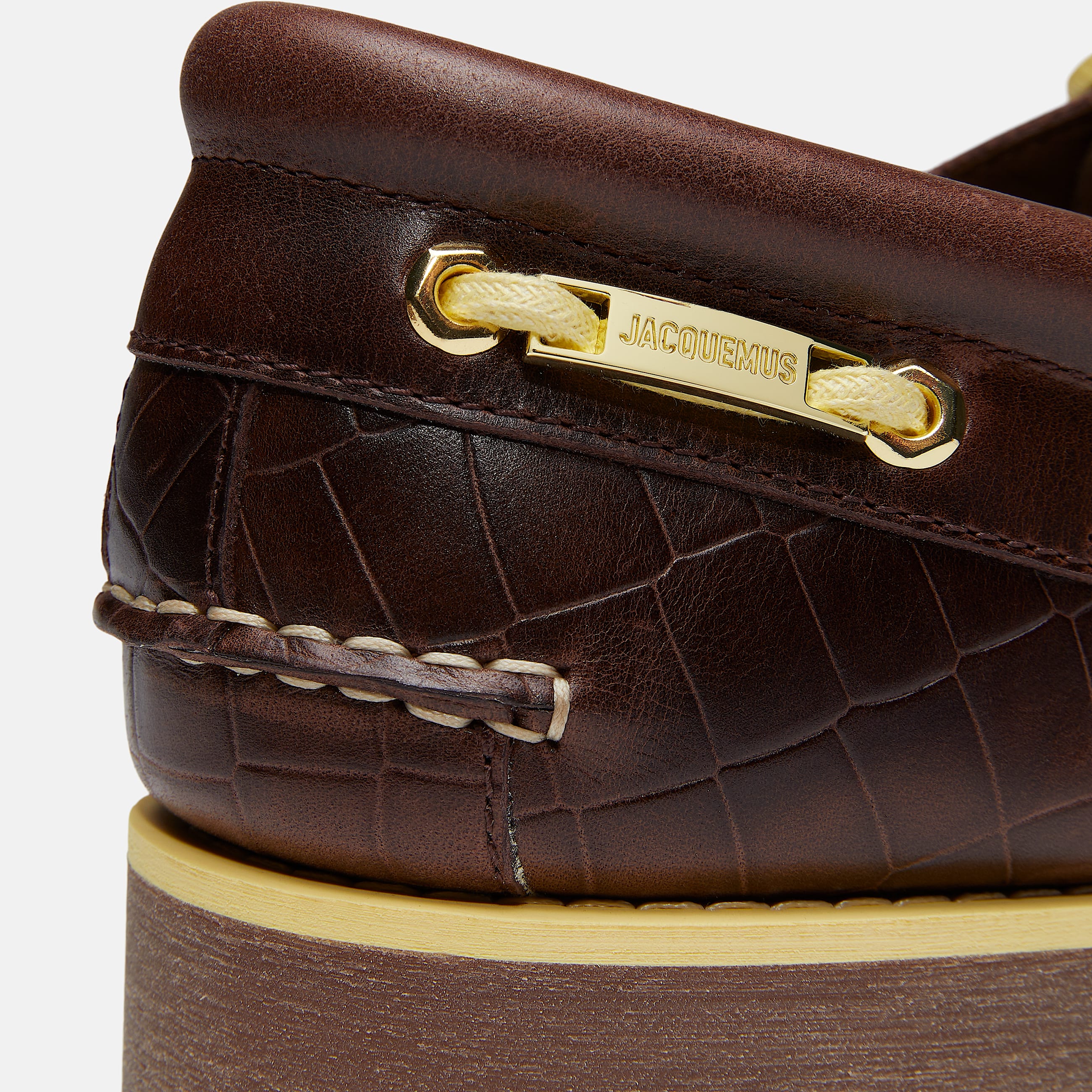 Timberland x Jacquemus Authentic Bootschoen in donkerbruin TBL bruin ALT7