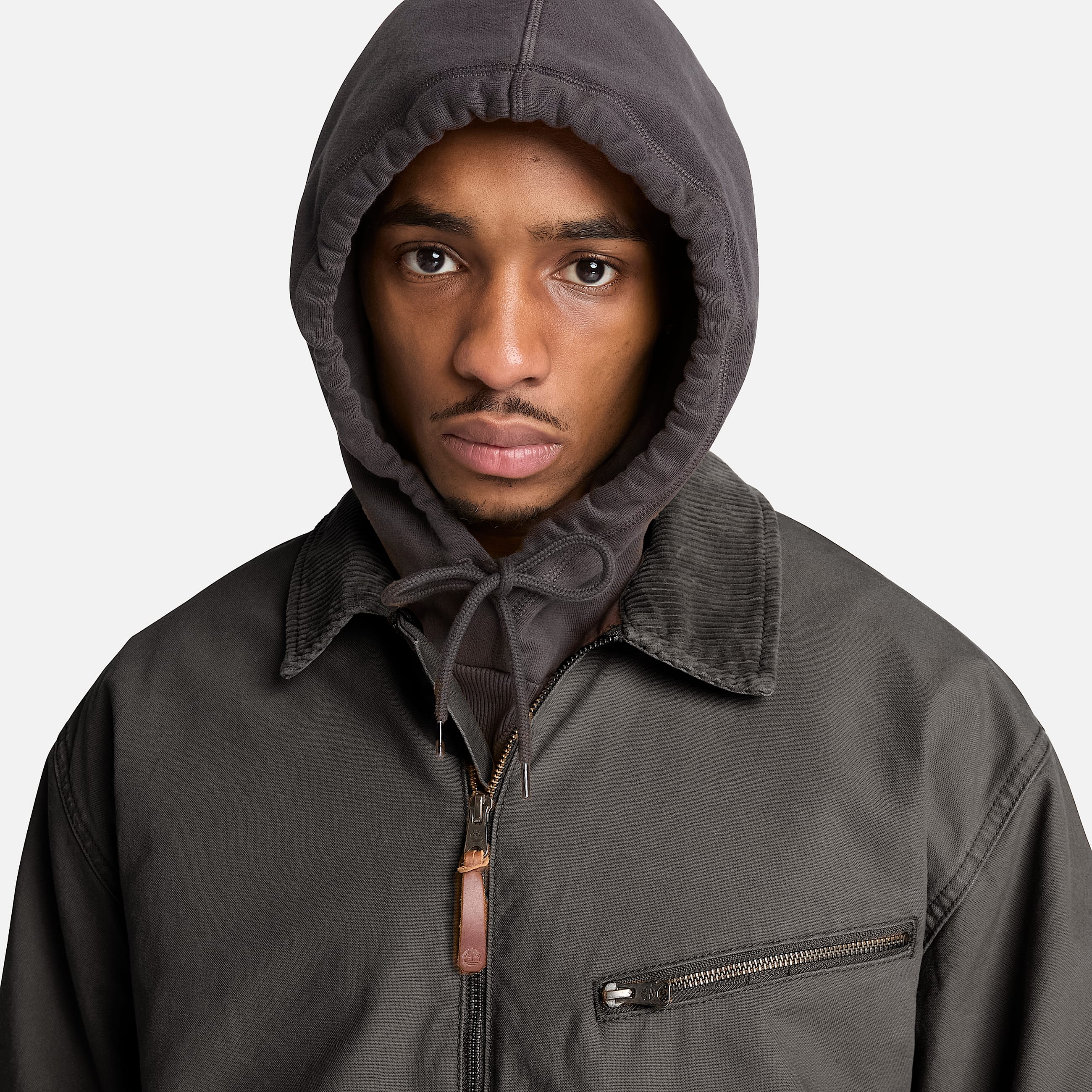 Strafford Canvas Jacket for Men in Black TBL Black ALT3