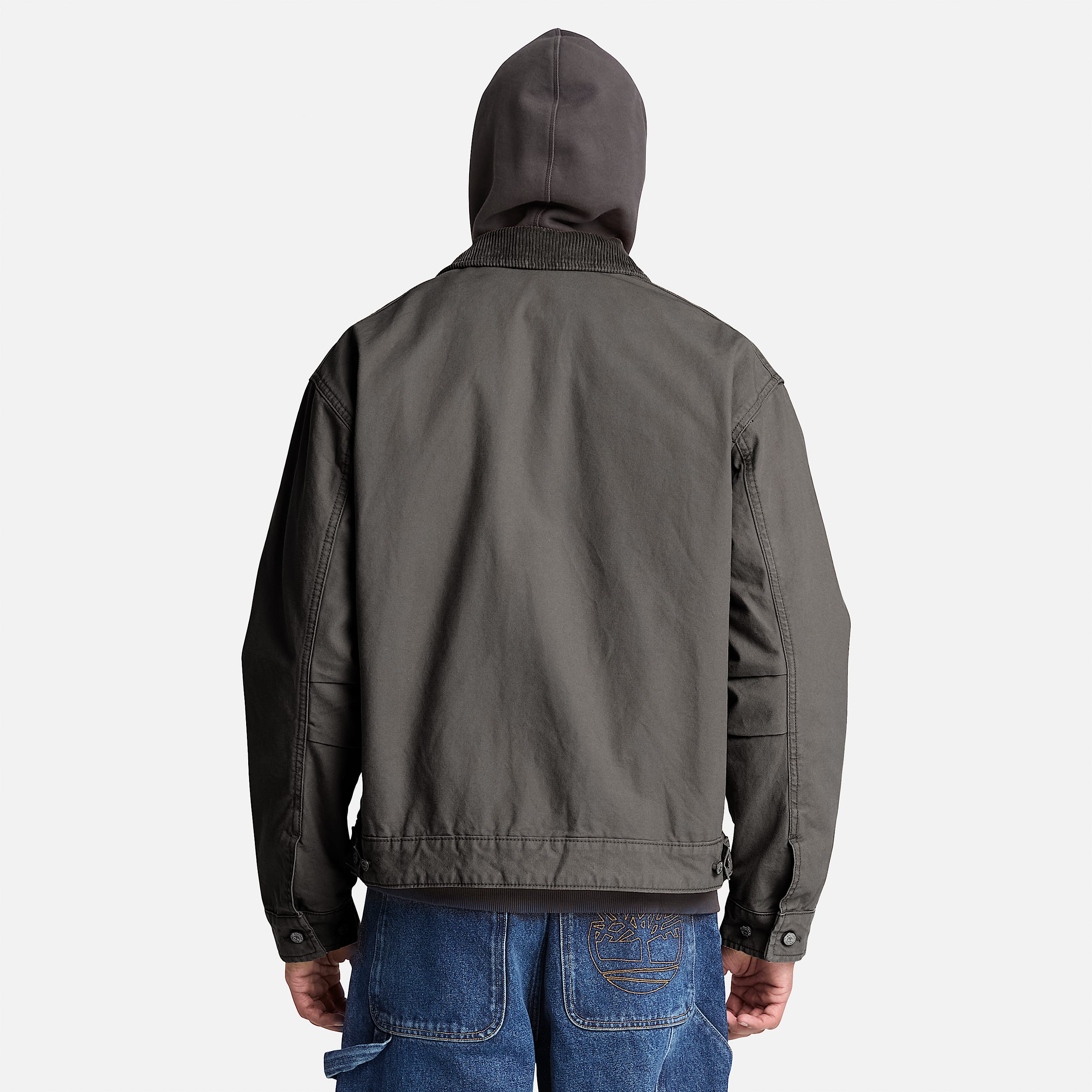 Strafford Canvas Jacket for Men in Black TBL Black ALT8
