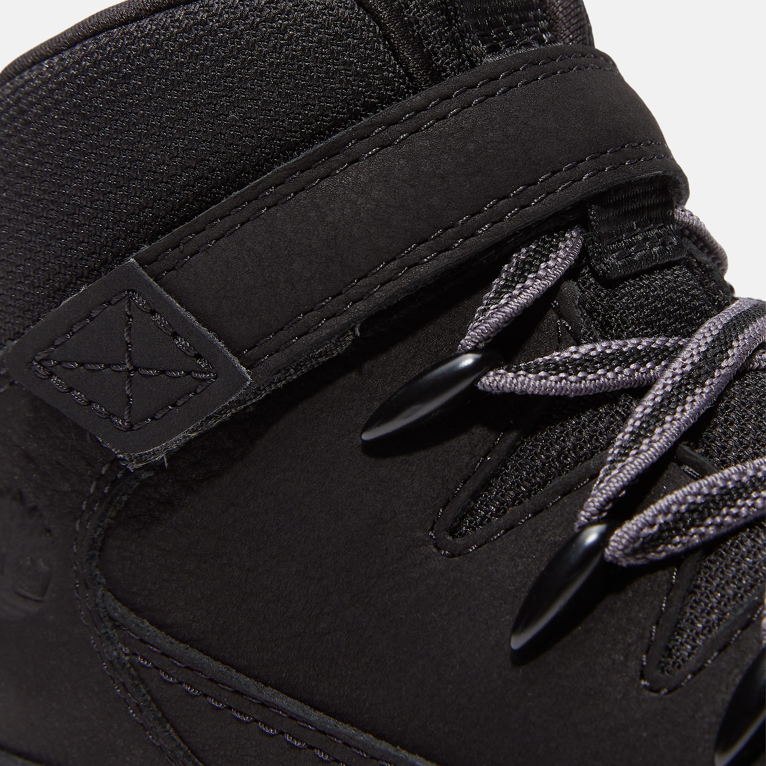 Lisbon Street Mid HookandLoop Trainer for Junior in Black TBL Black ALT7