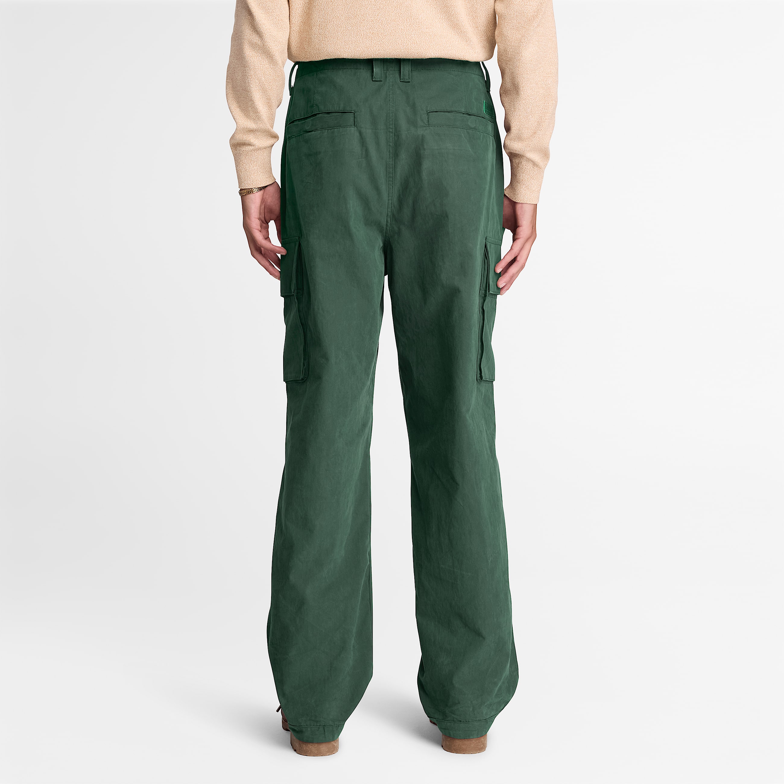 Corduroy Overshirt for Men in Dark Green TBL Green ALT8