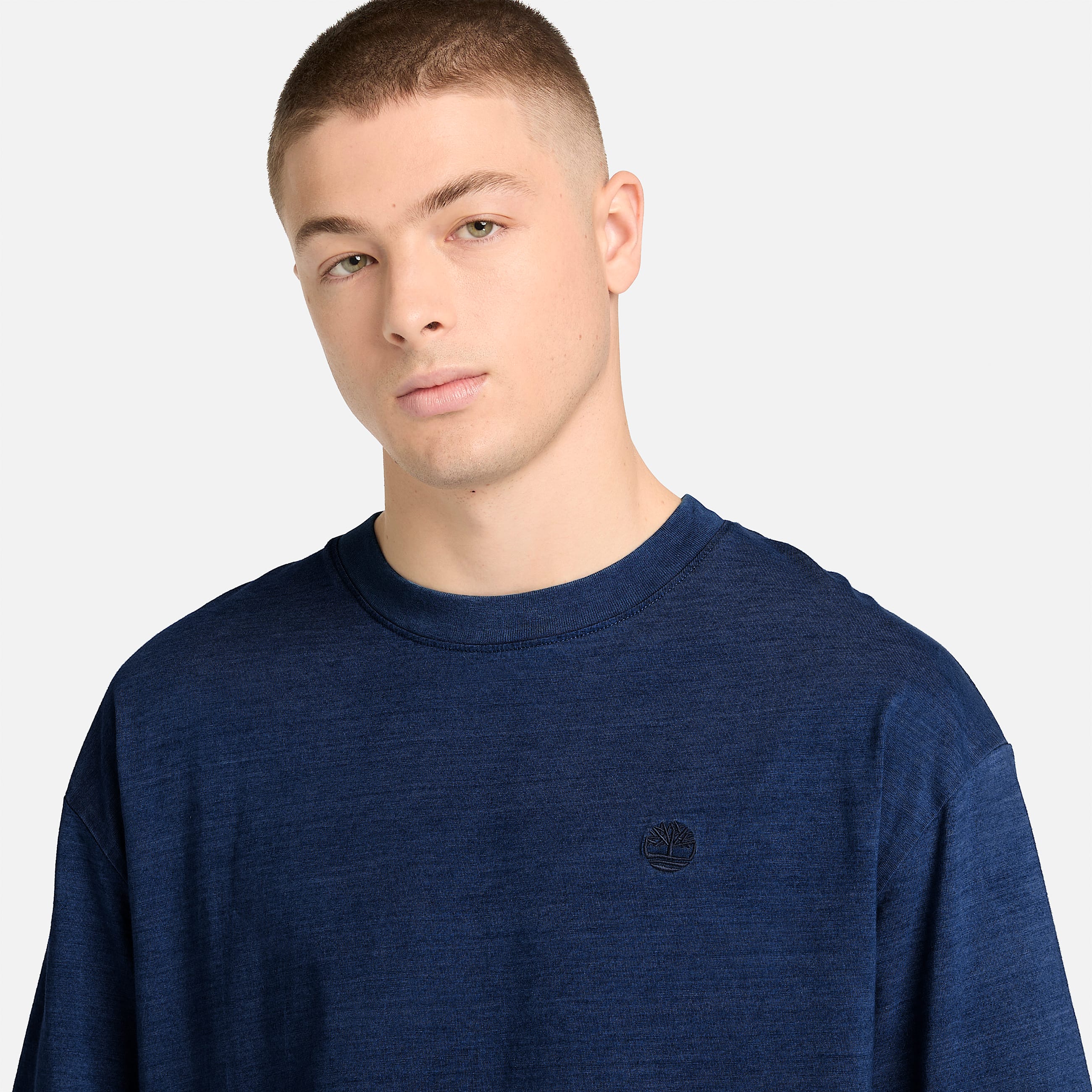 Tshirt Indigo pour homme en bleu fonc TBL bleu ALT3
