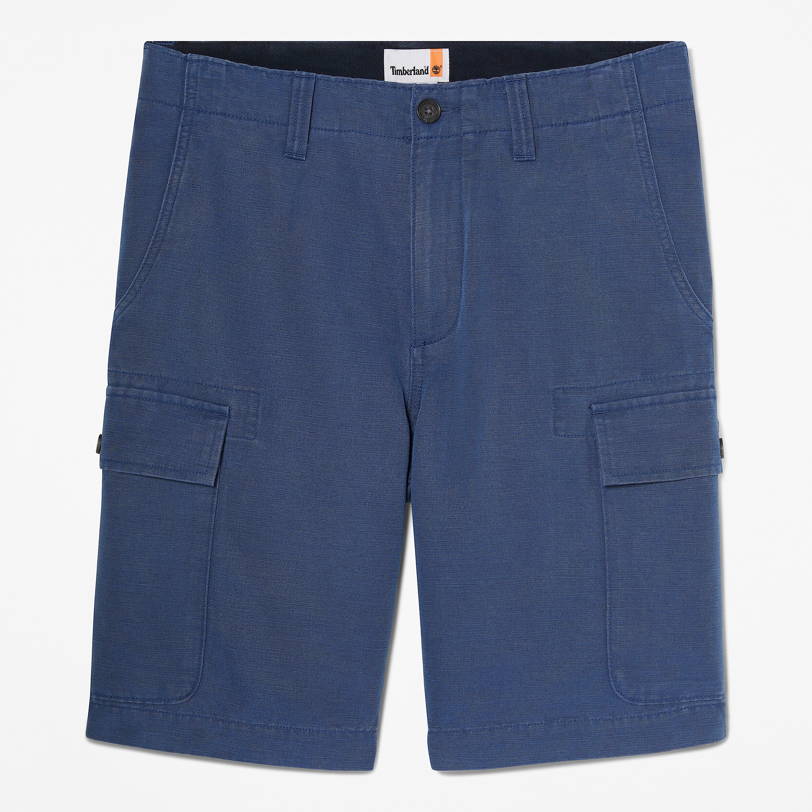Brookline CottonLinen Cargo Short for Men in Blue TBL Bl HERO