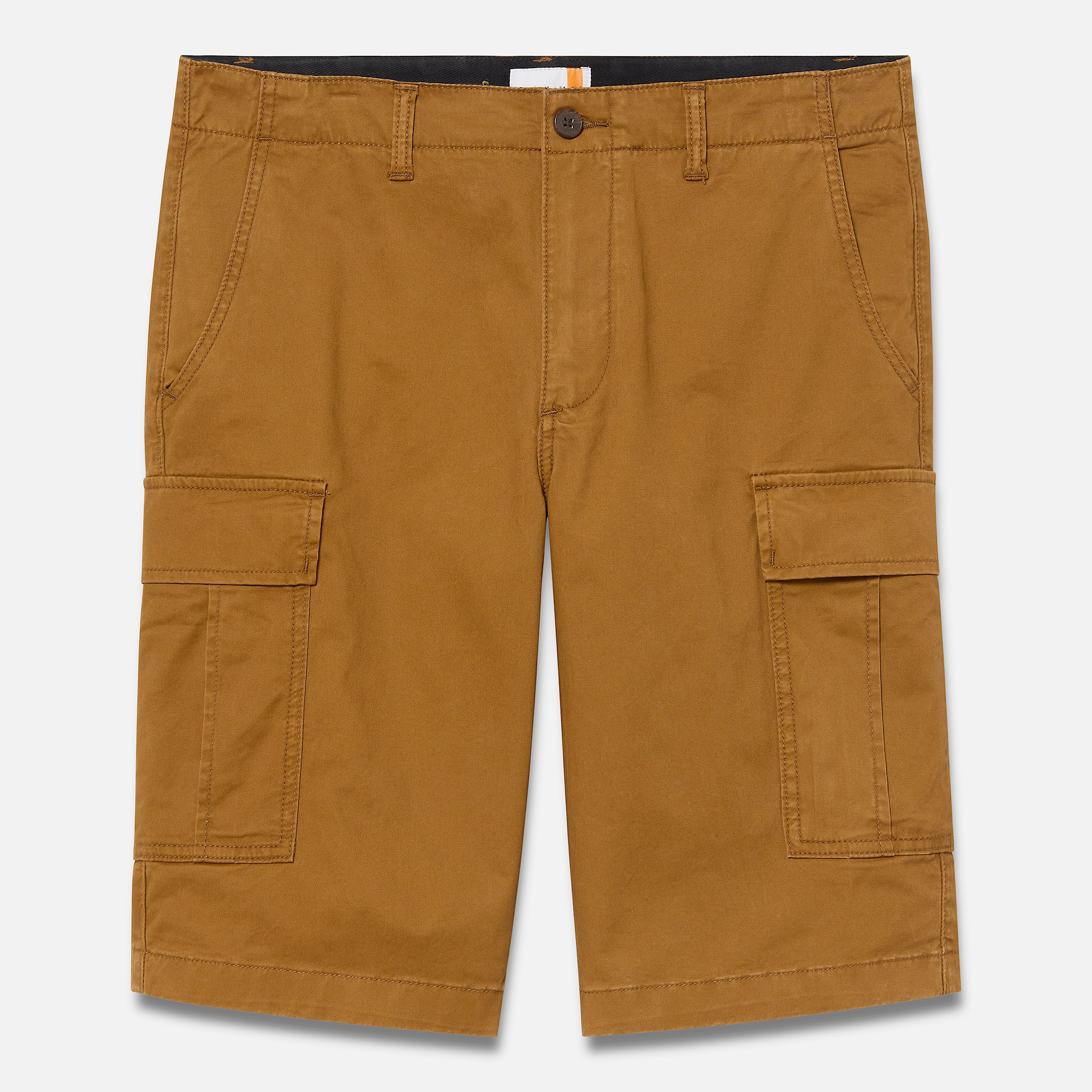 Brookline Twill Cargo Short for Men in Brown TBL Brun HERO