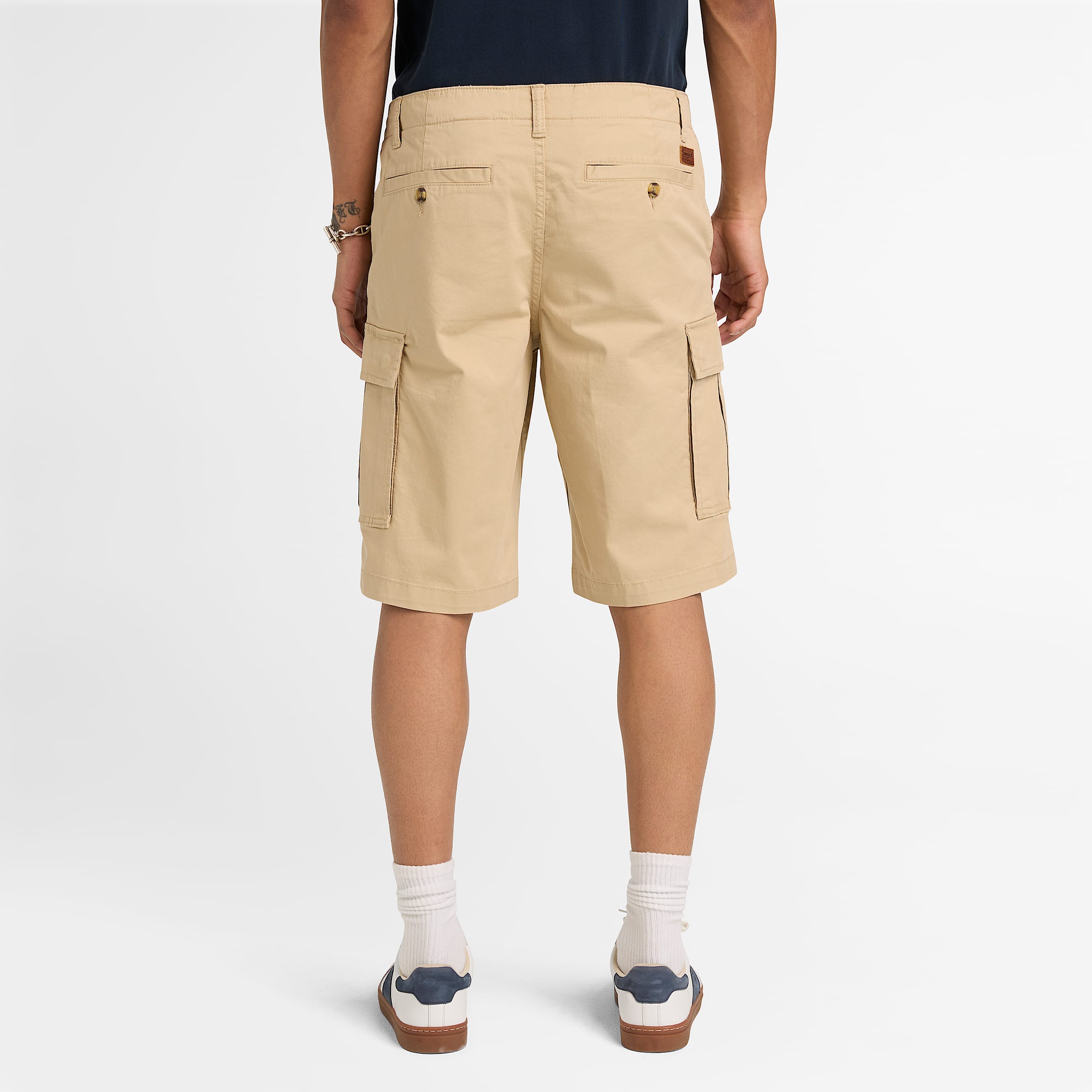 Brookline Twill Cargo Short for Men in Beige TBL Beige ALT8