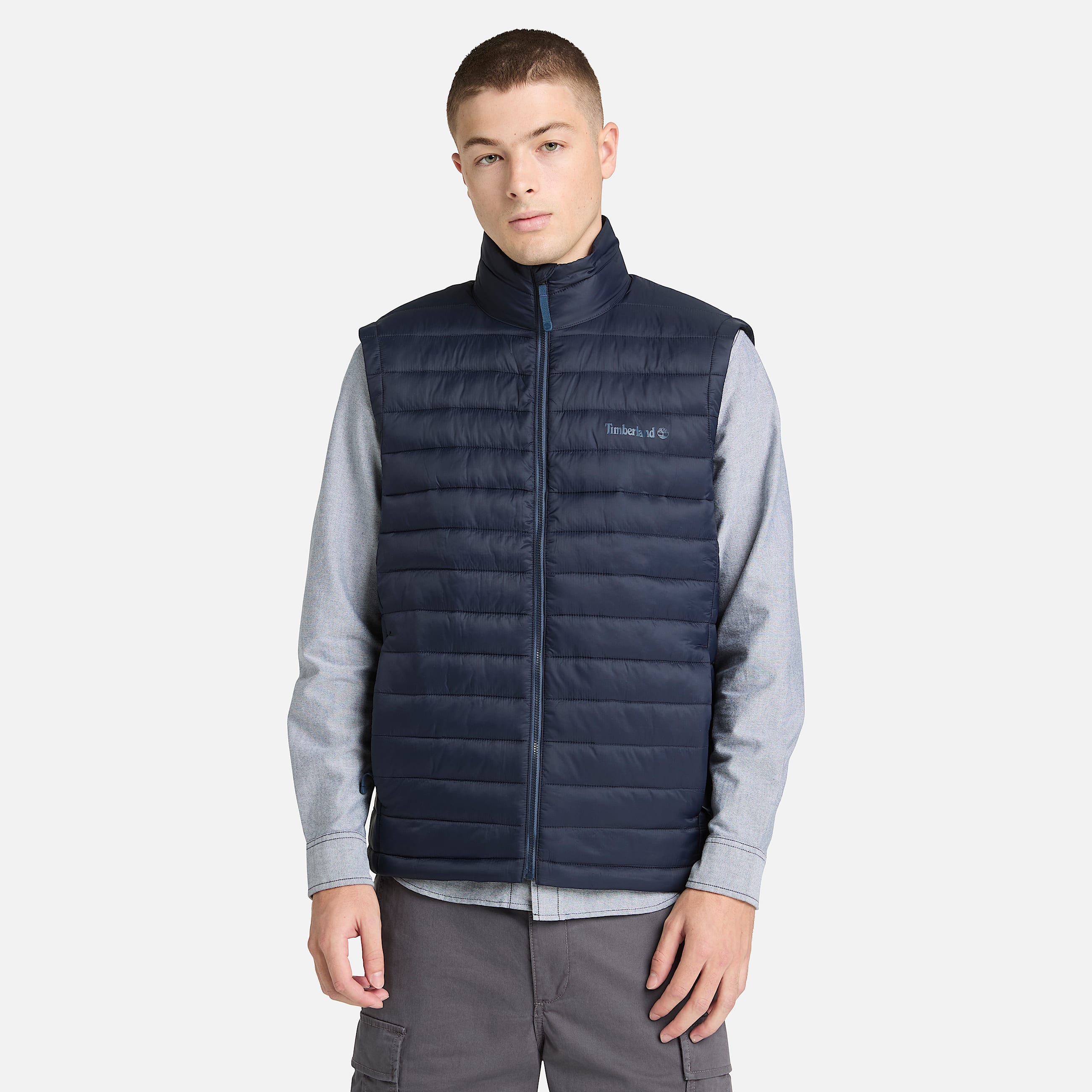 Axis Peak Durable WaterRepellent Vest for Men in Blue TBL Bl ALT1