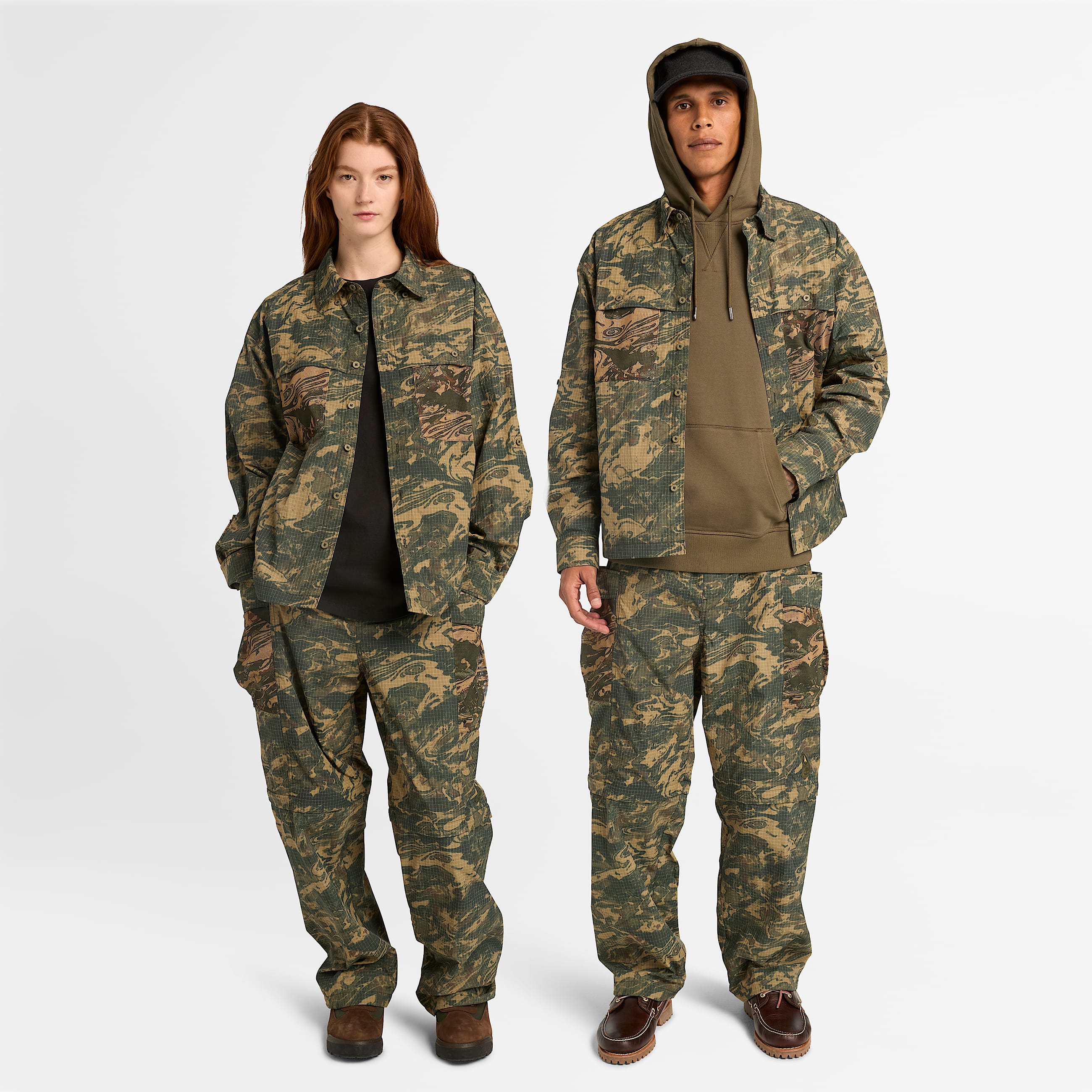 Overshirt Mimetica in multicolore TBL multicolore ALT1