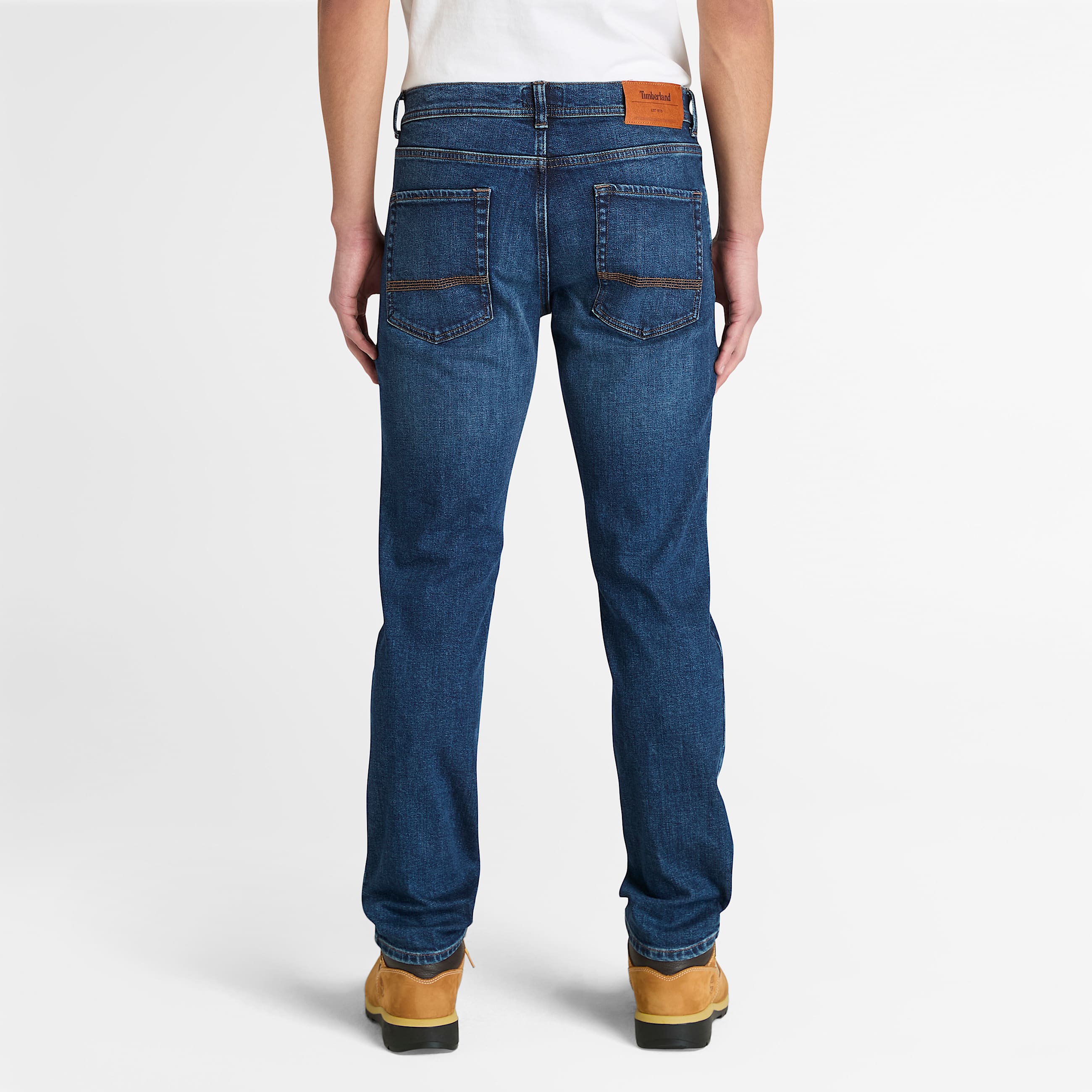 Schmale StretchJeans fr Herren in Blau TBL Blau ALT9