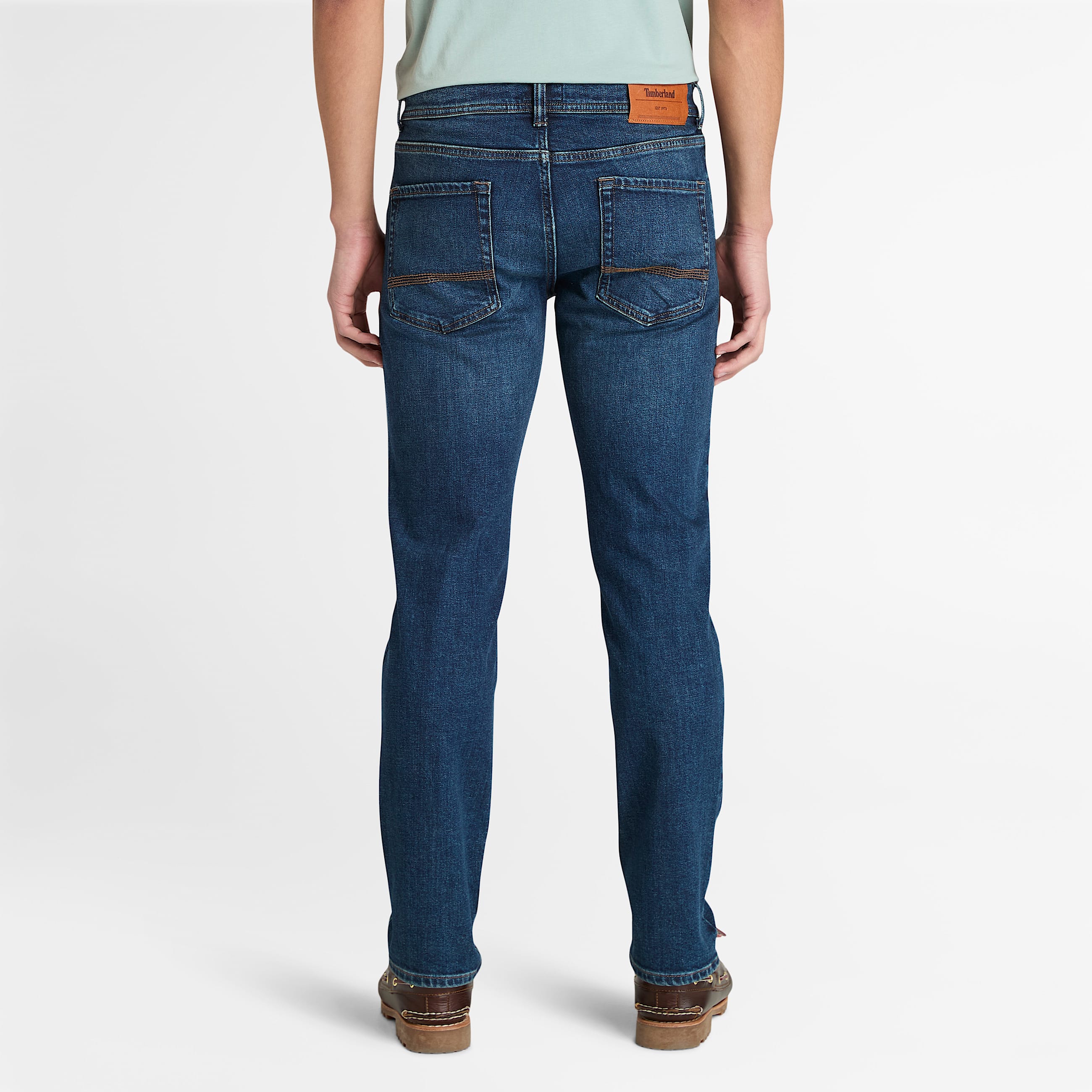 Schmale StretchJeans fr Herren in Blau TBL Blau ALT9