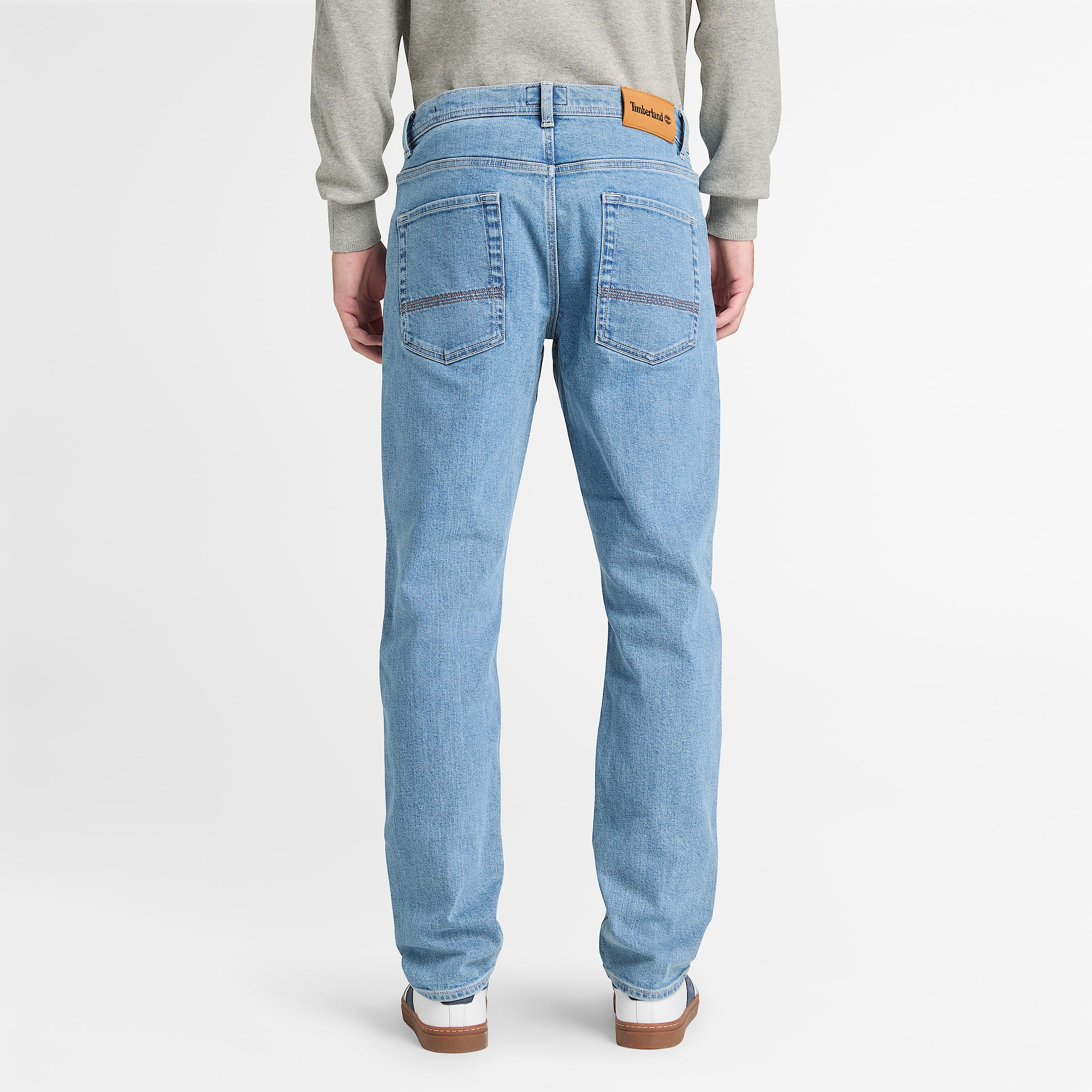 Schmale StretchJeans fr Herren in Blau TBL Blau ALT8