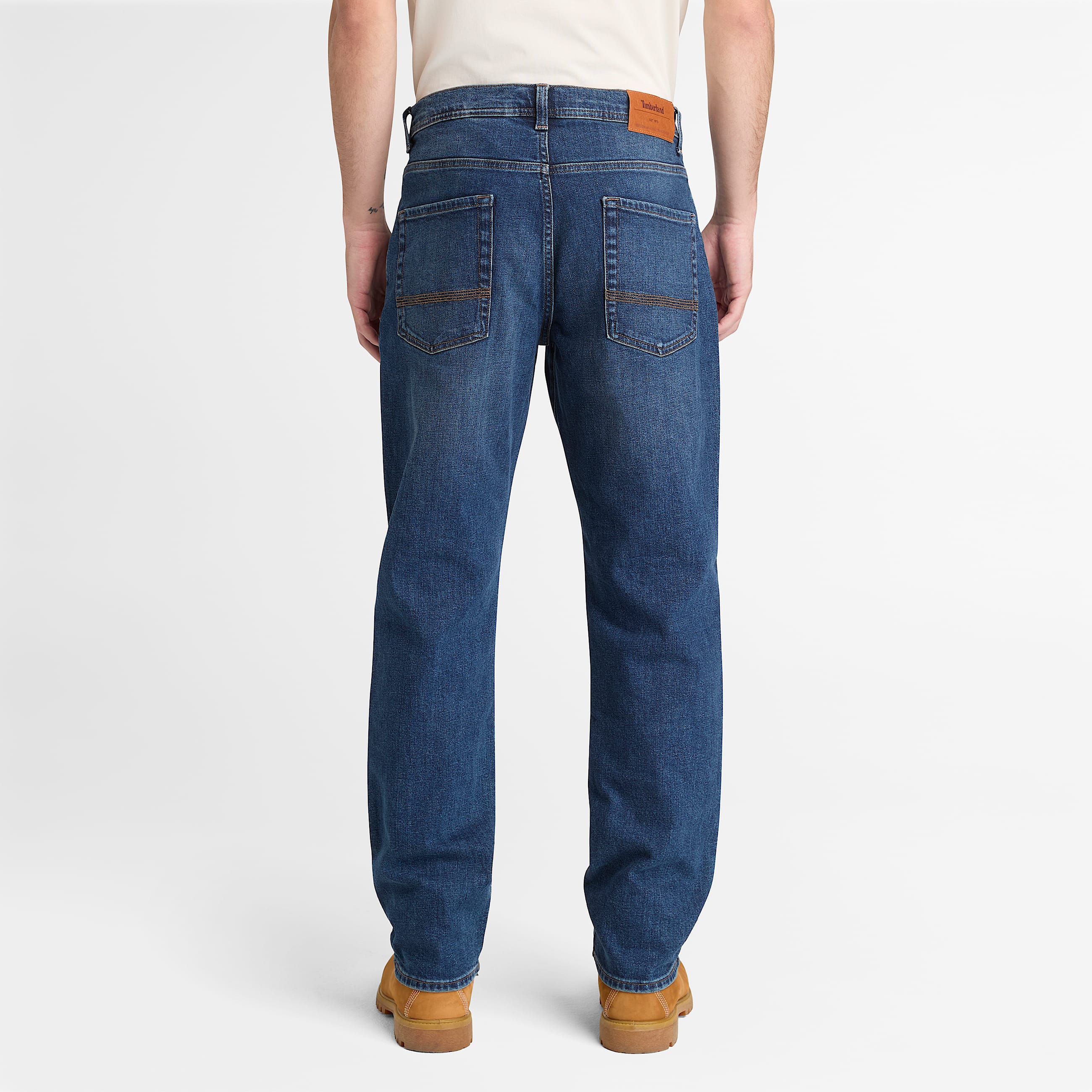 Gerade StretchJeans fr Herren in Blau TBL Blau ALT8