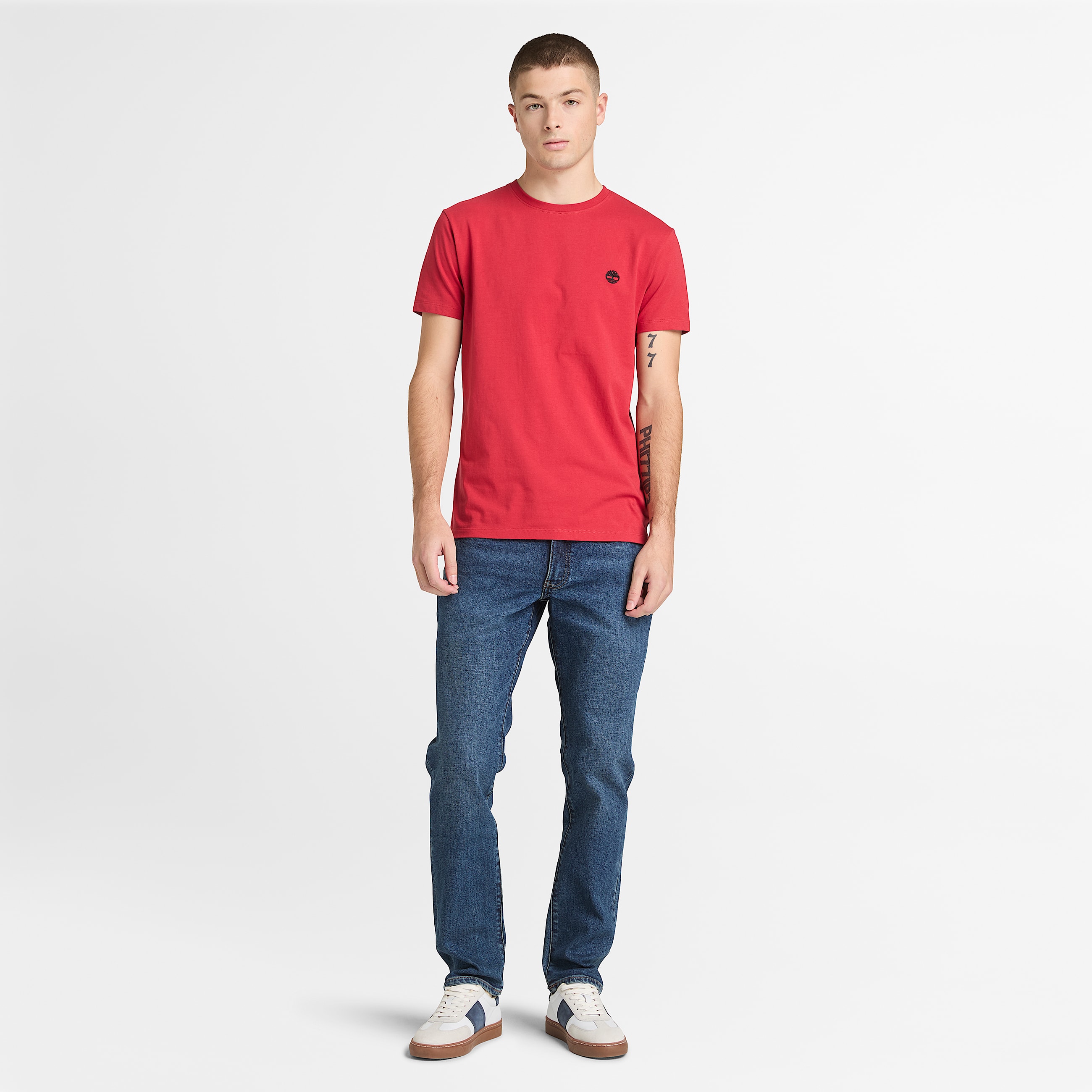 Schmale StretchJeans fr Herren in Blau TBL Blau ALT2