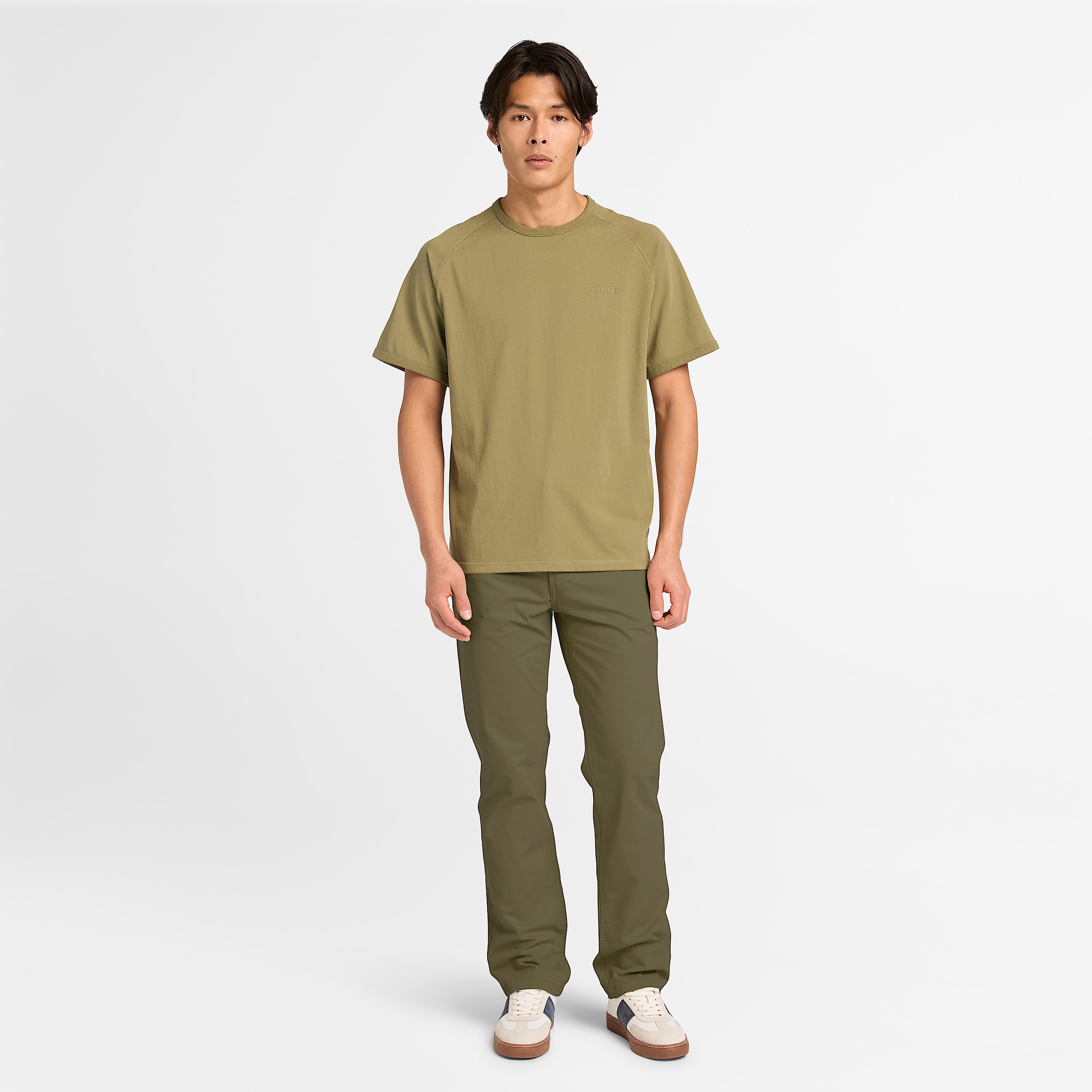 Sandown Cavalry Twill Trouser for Men in Green TBL Grn ALT2